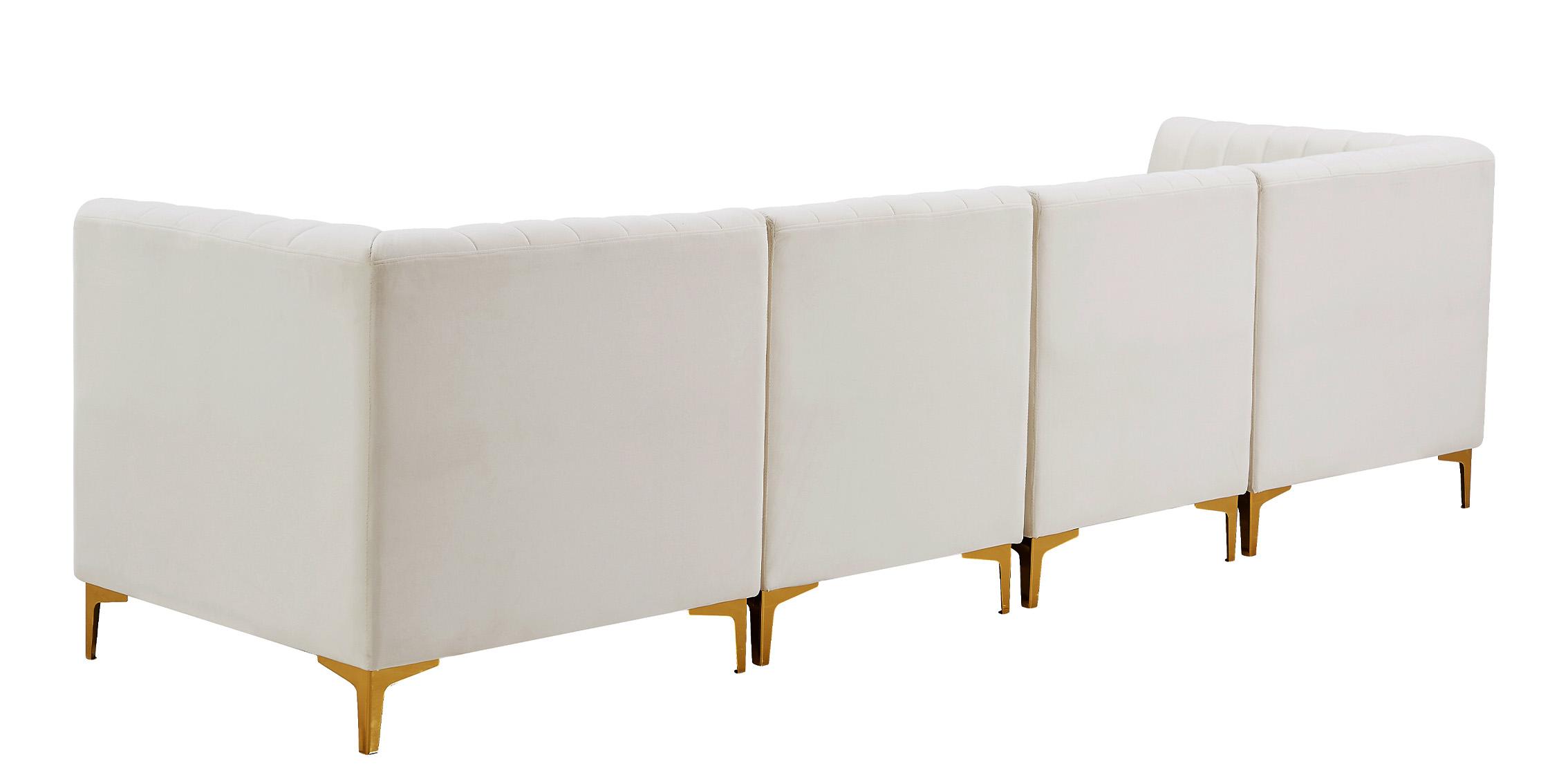

    
604Cream-S119 Meridian Furniture Modular Sectional Sofa
