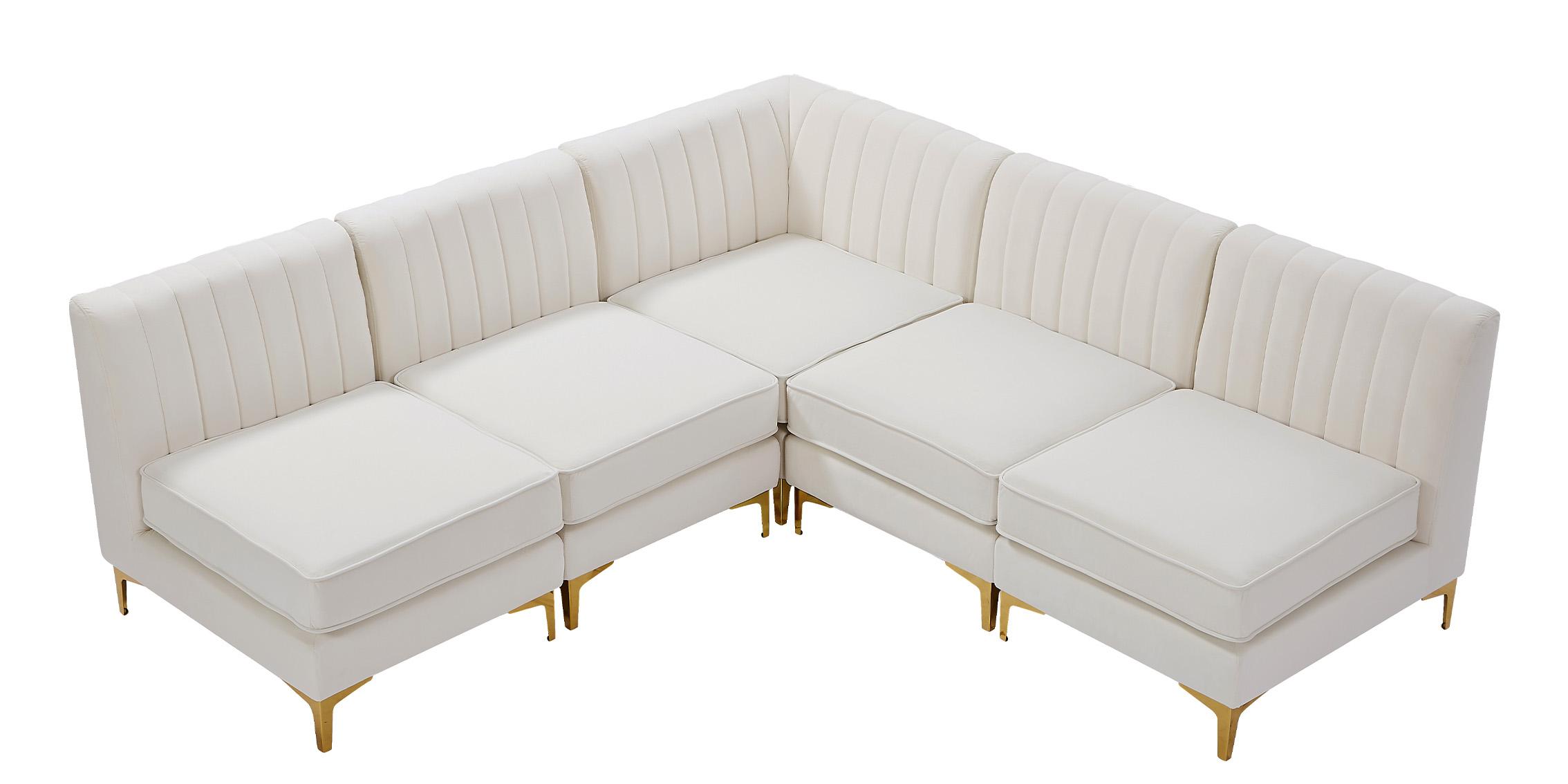 

    
Meridian Furniture ALINA 604Cream-Sec5A Modular Sectional Sofa Cream 604Cream-Sec5A

