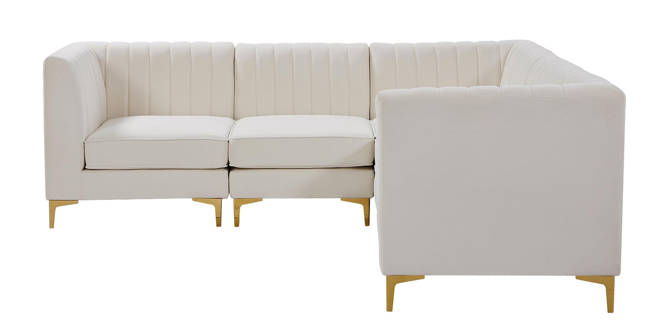 

    
Meridian Furniture ALINA 604Cream-Sec5C Modular Sectional Sofa Cream 604Cream-Sec5C
