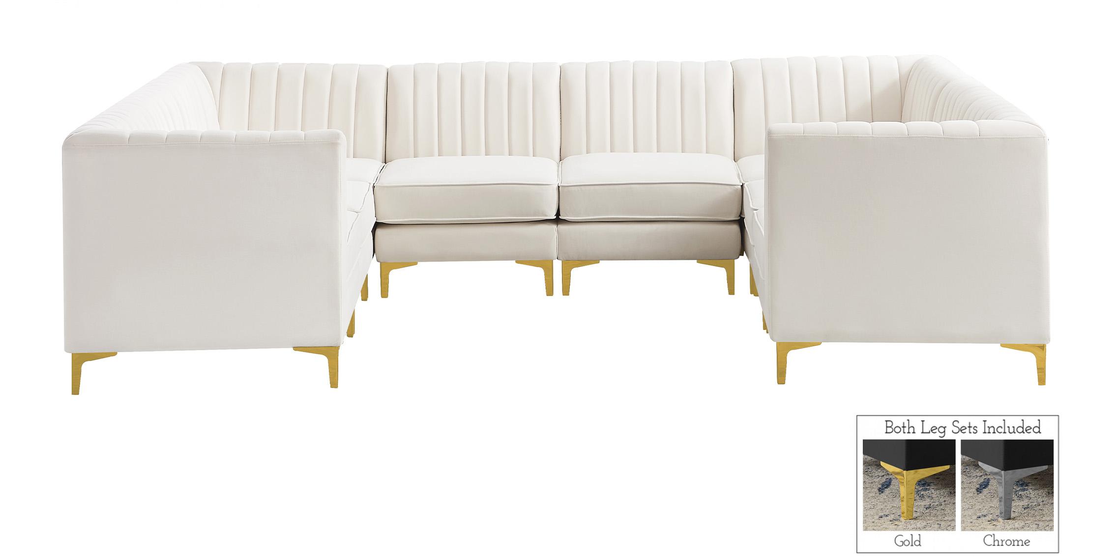 

    
604Cream-Sec8B Meridian Furniture Modular Sectional Sofa
