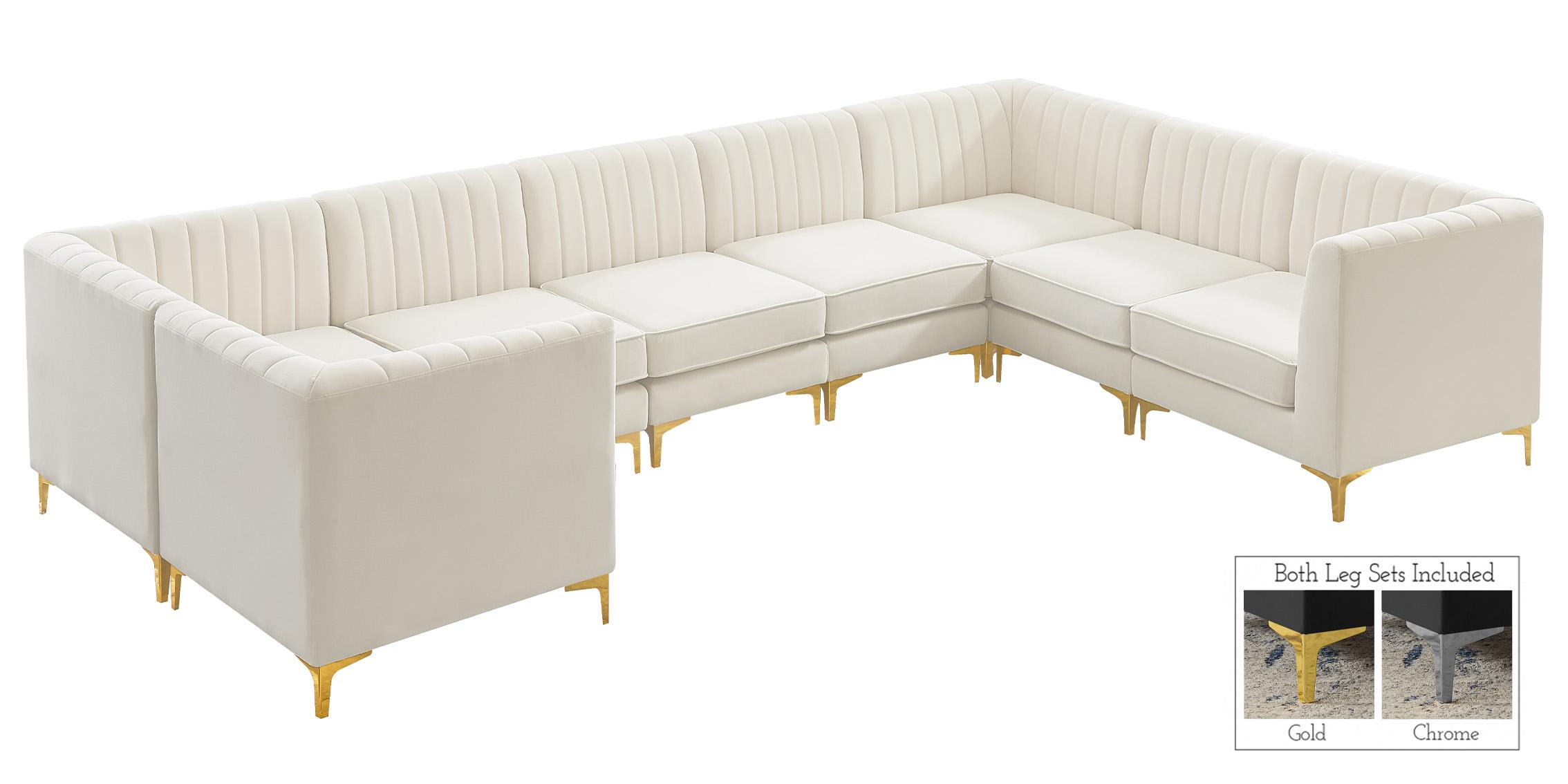 

    
Meridian Furniture ALINA 604Cream-Sec8C Modular Sectional Sofa Cream 604Cream-Sec8C
