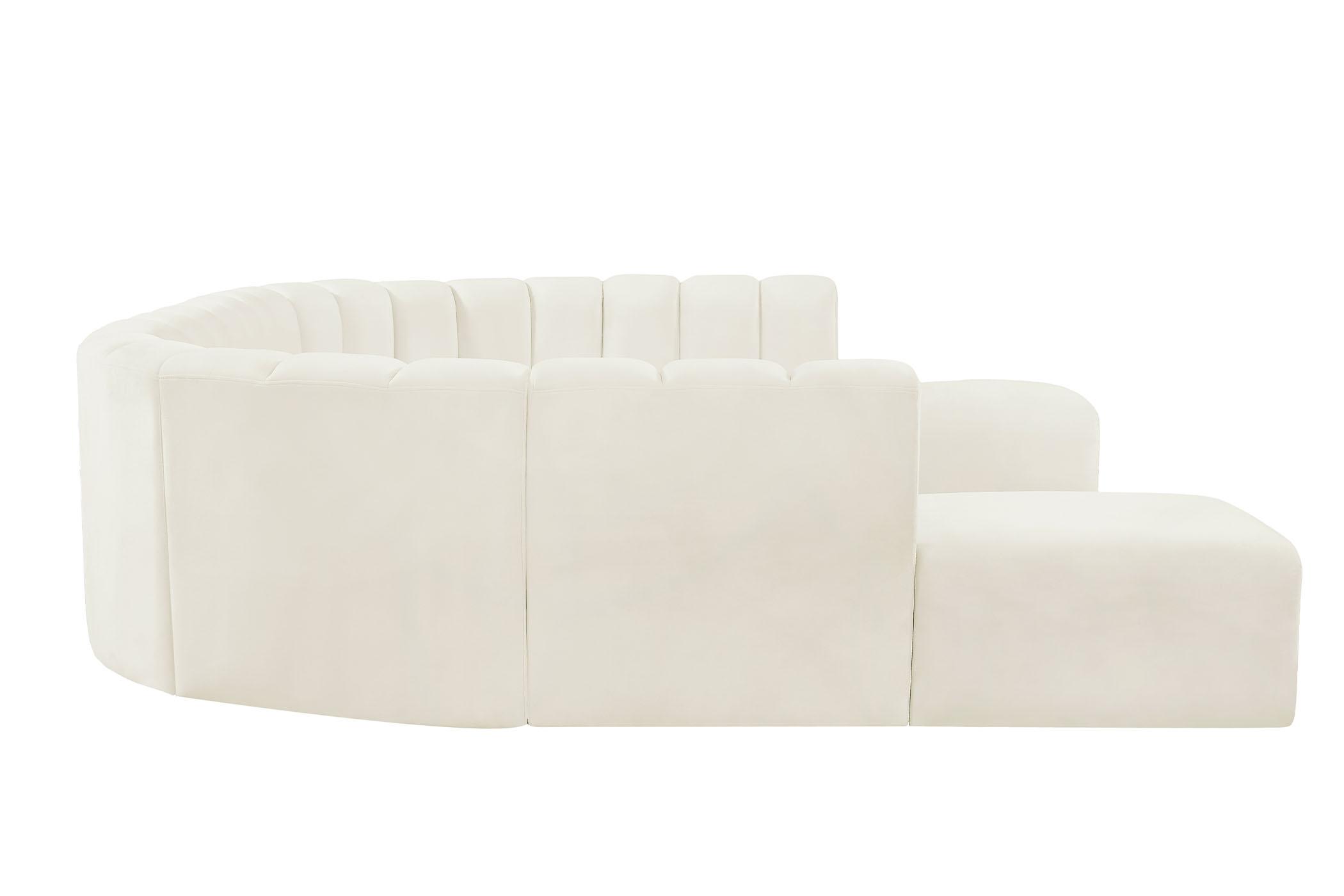 

    
103Cream-S10A Meridian Furniture Modular Sectional Sofa
