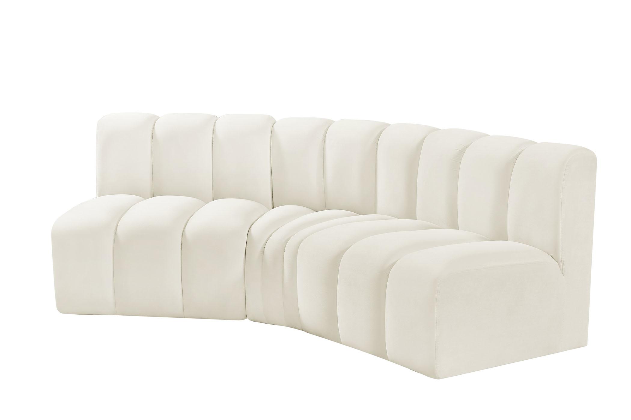 

    
103Cream-S3B Meridian Furniture Modular Sectional Sofa
