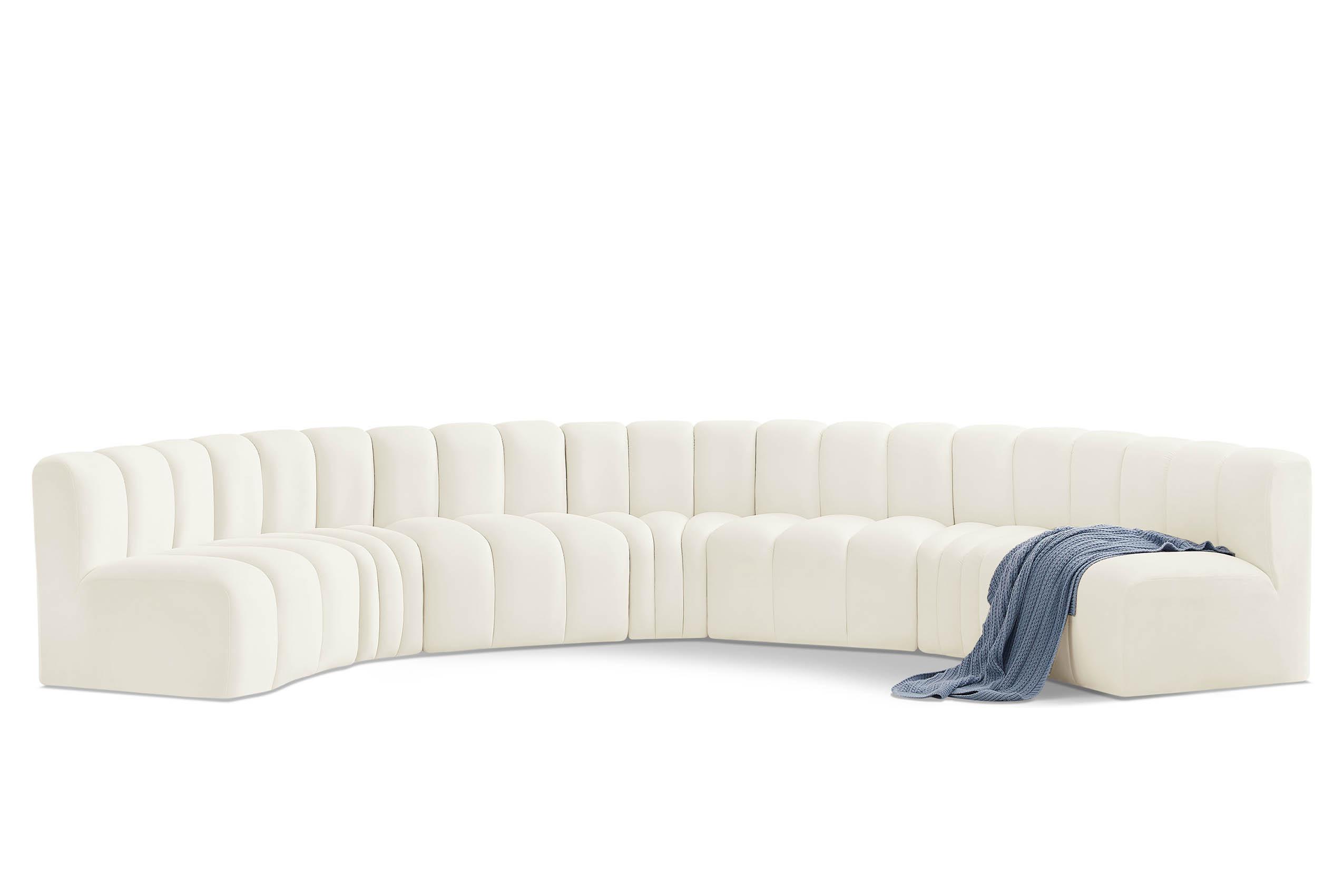 

    
Meridian Furniture ARC 103Cream-S7B Modular Sectional Sofa Cream 103Cream-S7B
