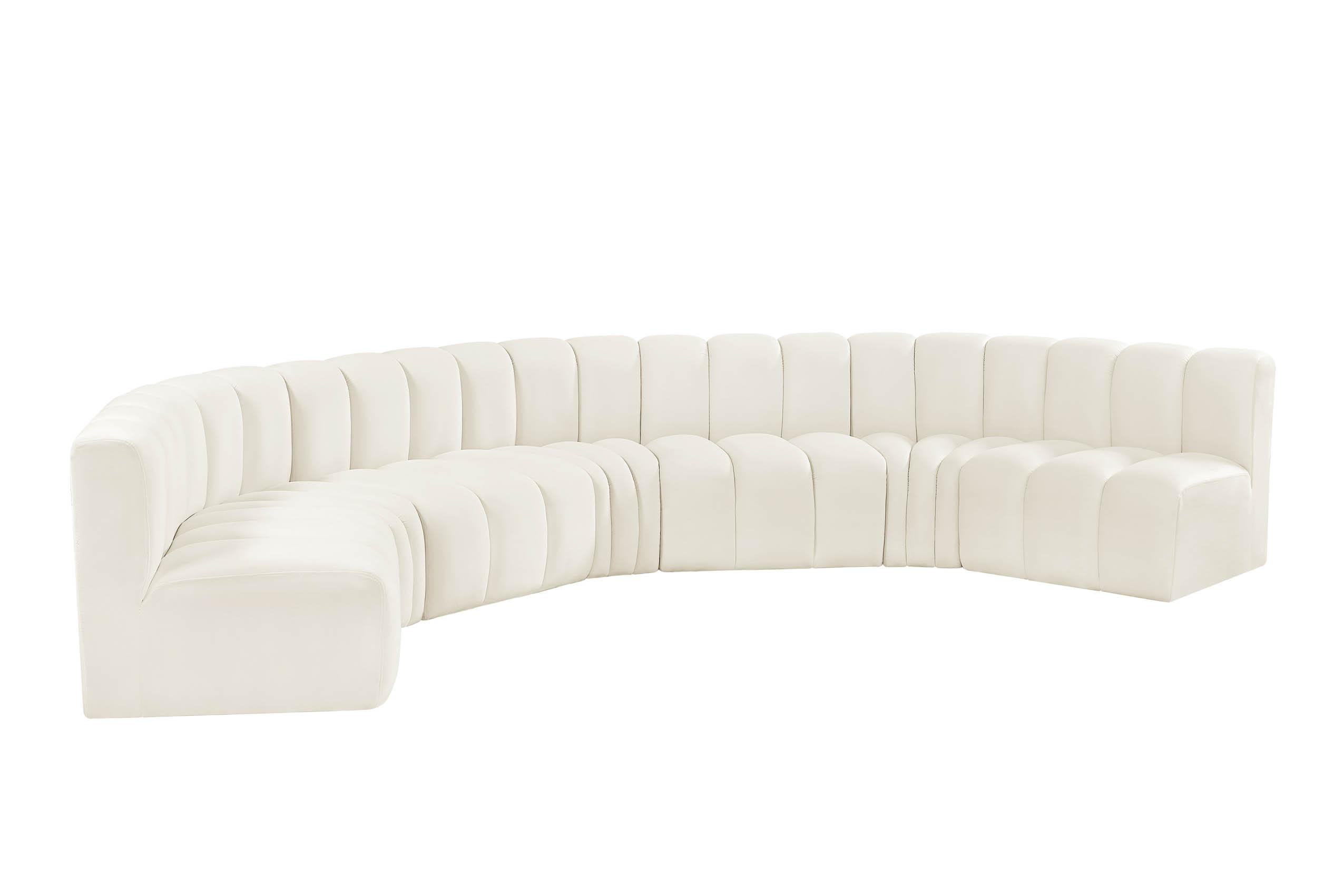 

    
103Cream-S7B Meridian Furniture Modular Sectional Sofa
