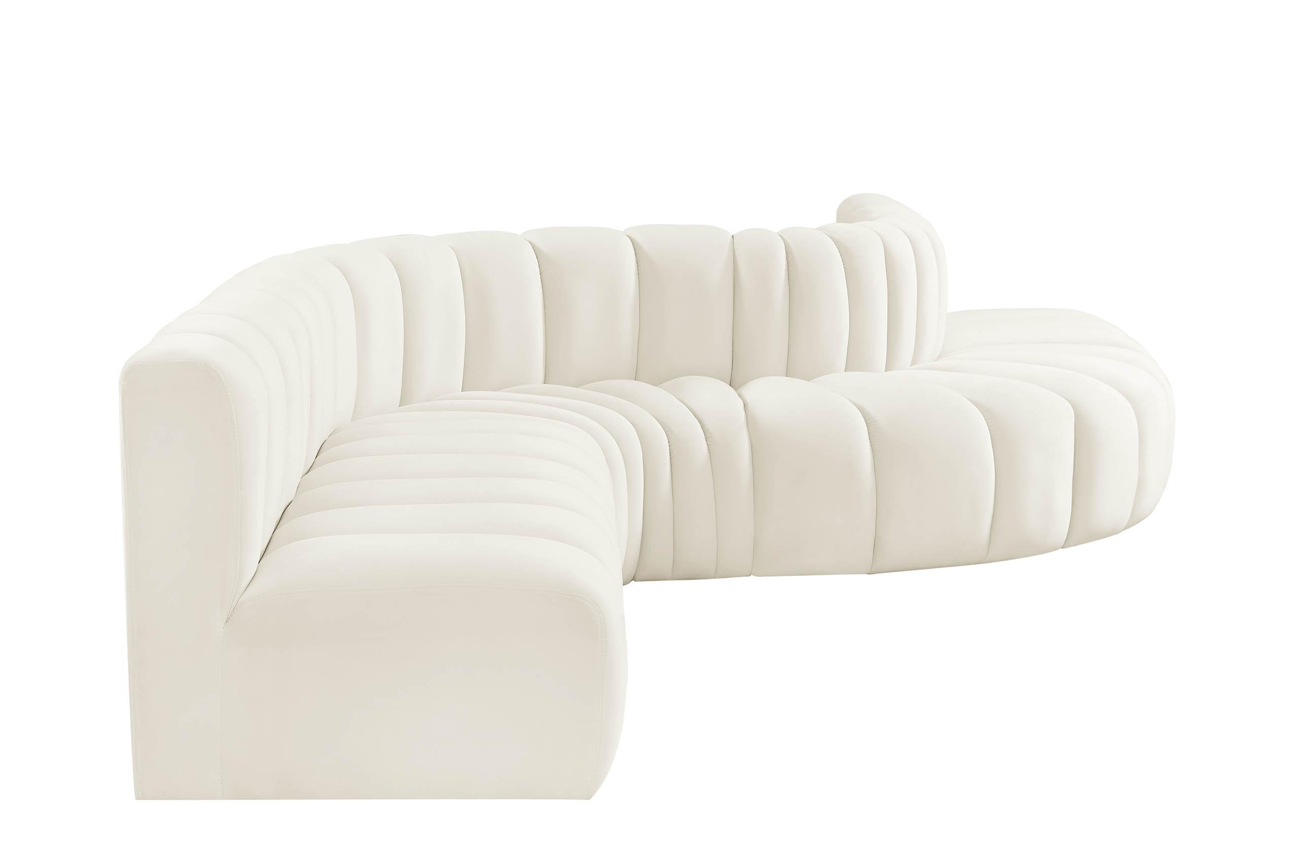 

    
103Cream-S7C Meridian Furniture Modular Sectional Sofa
