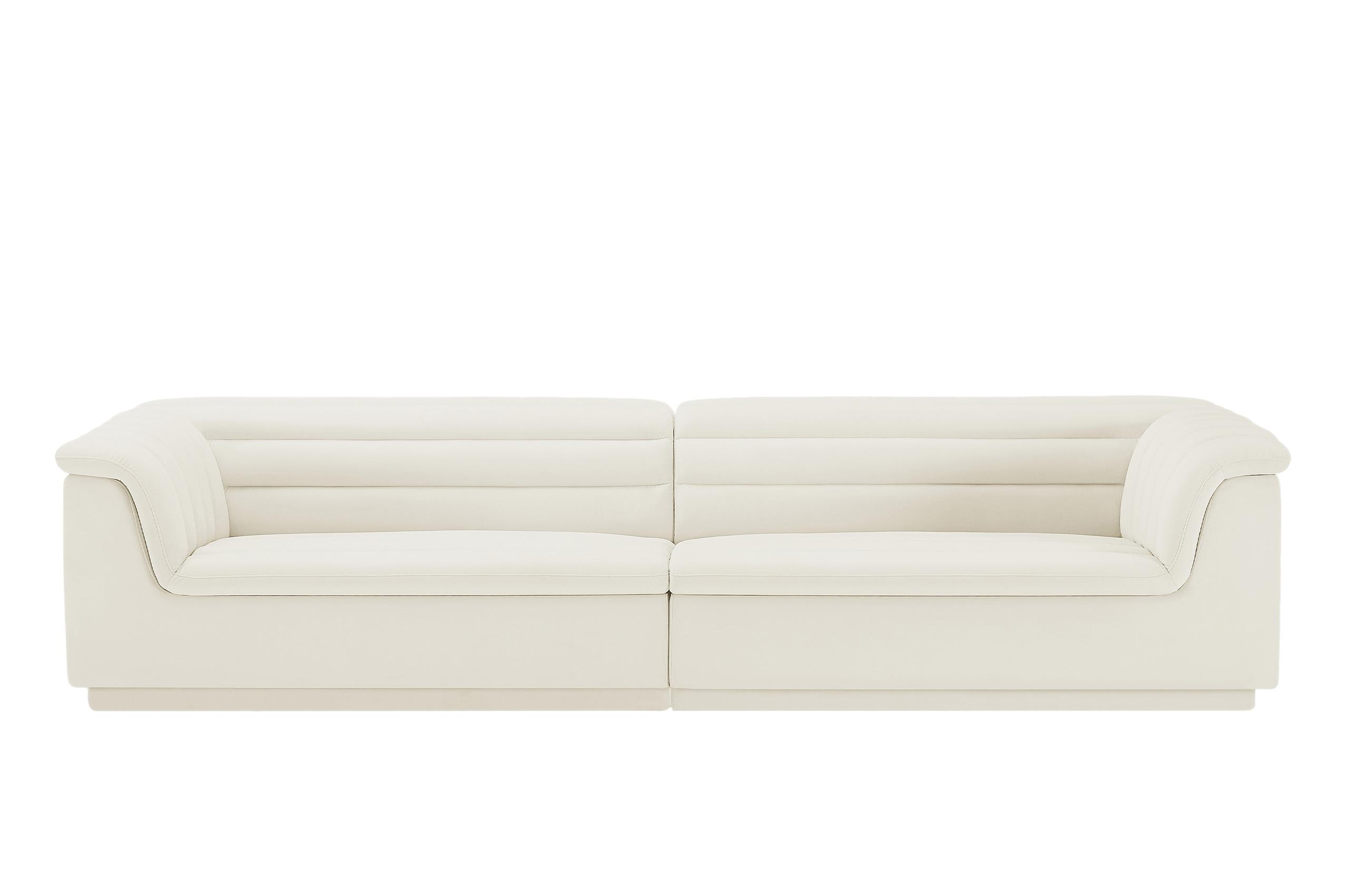 

        
Meridian Furniture CASCADE 194Cream-S119 Modular Sofa Cream Velvet 94308304724
