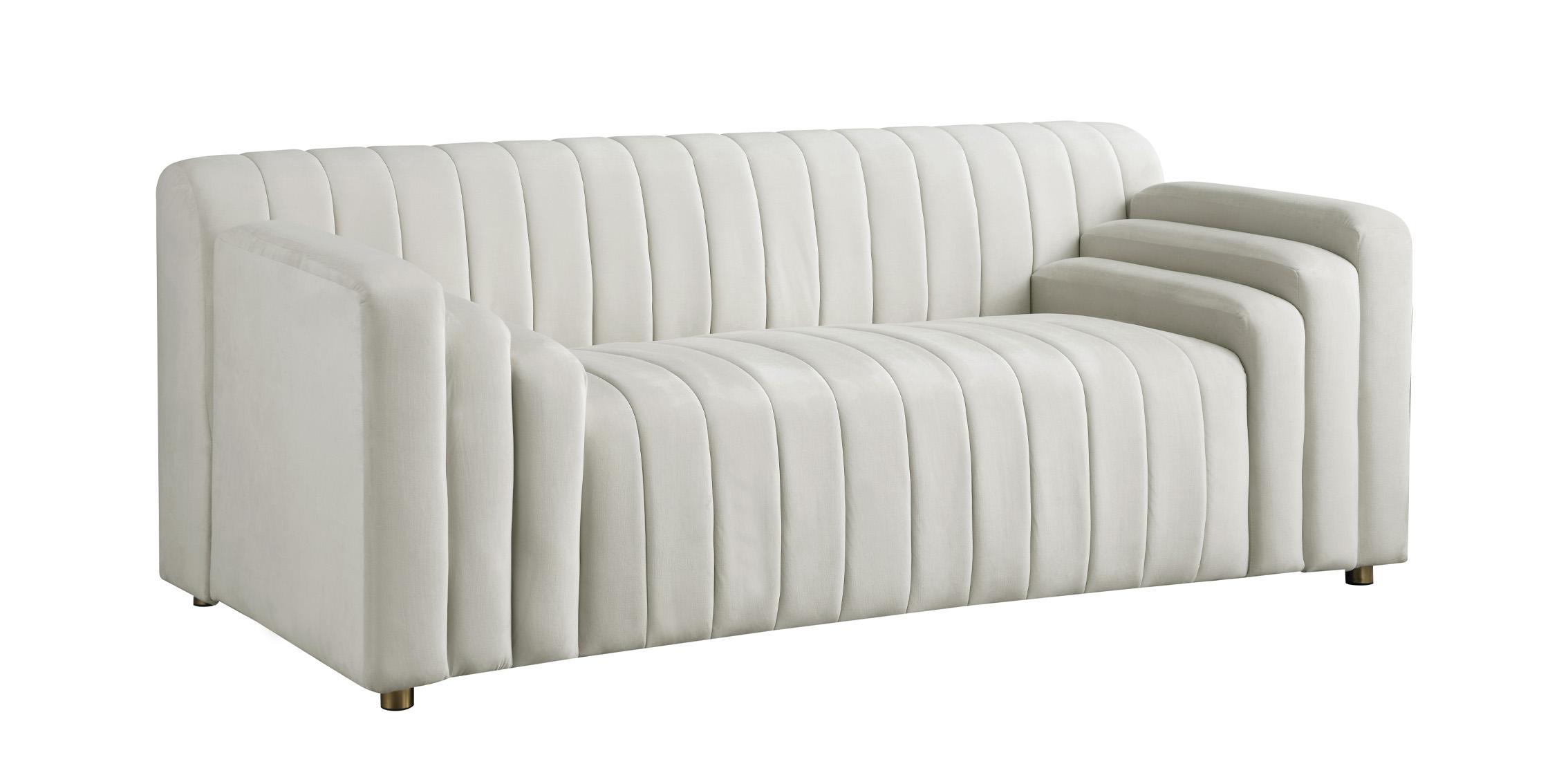 

        
Meridian Furniture NAYA 637Cream-S-Set-2 Sofa Set Cream Velvet 753359806723

