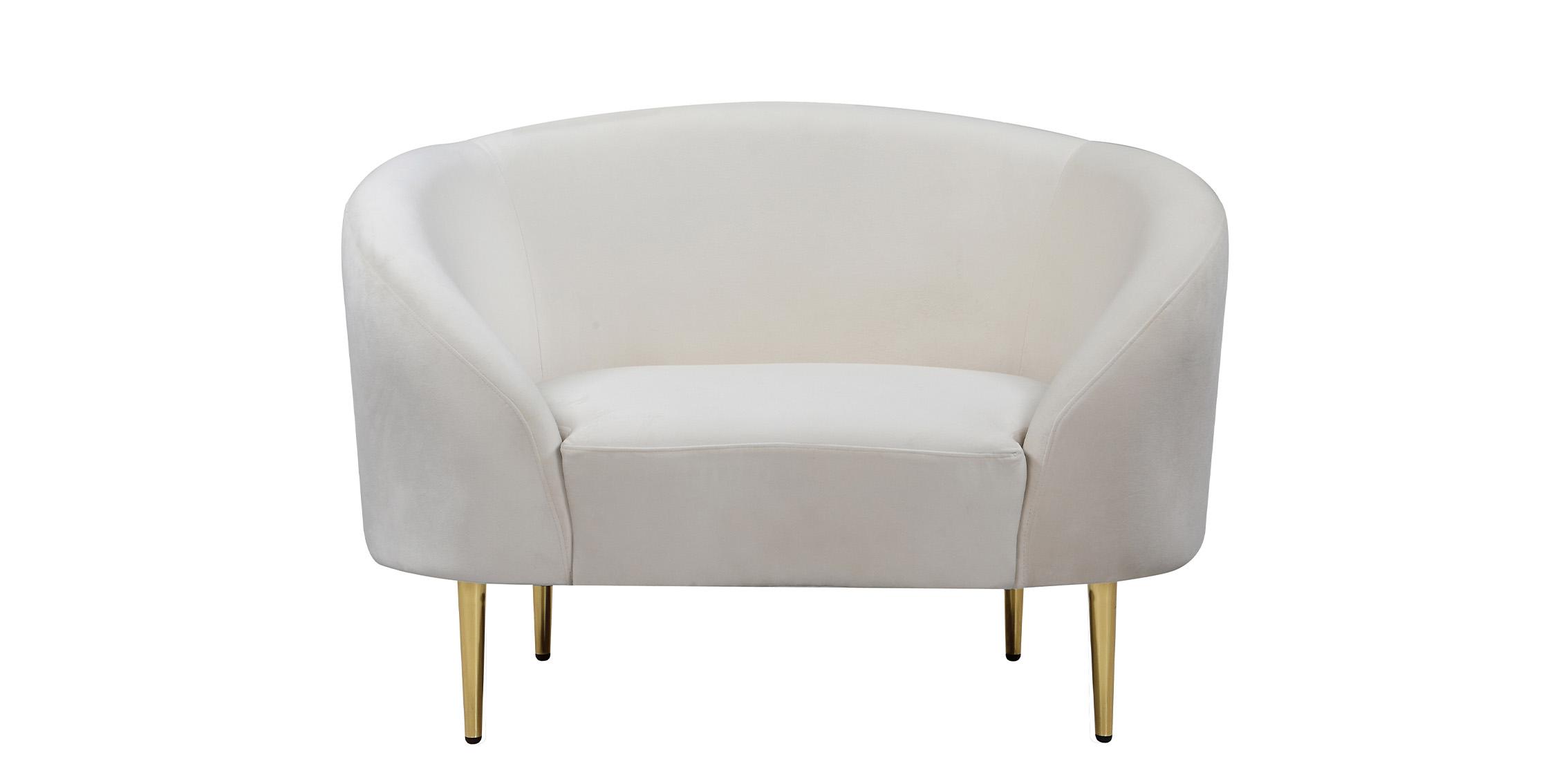 

    
 Photo  Glam Cream Velvet Sofa Set 3Pcs RITZ 659Cream Meridian Contemporary Modern
