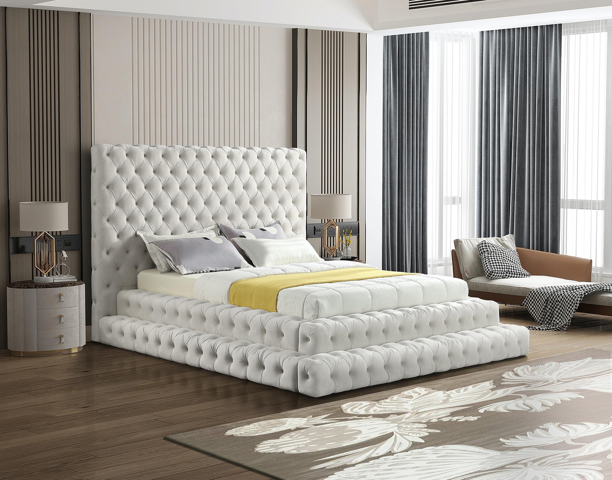 

    
Meridian Furniture REVEL RevelCream-K Platform Bed Cream RevelCream-K
