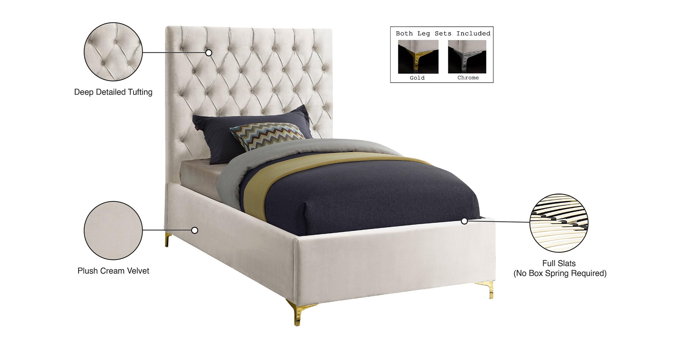 

    
Meridian Furniture CRUZ Cream-T Platform Bed Cream CruzCream-T
