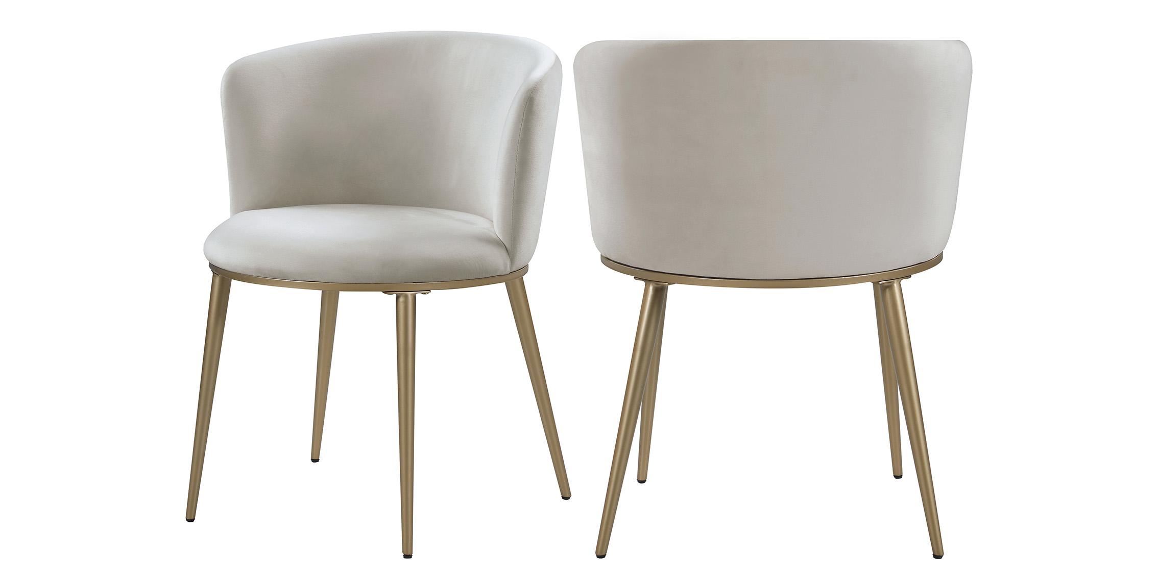 

        
Meridian Furniture SKYLAR 965Cream-C Dining Chair Set Cream/Gold Velvet 753359806327
