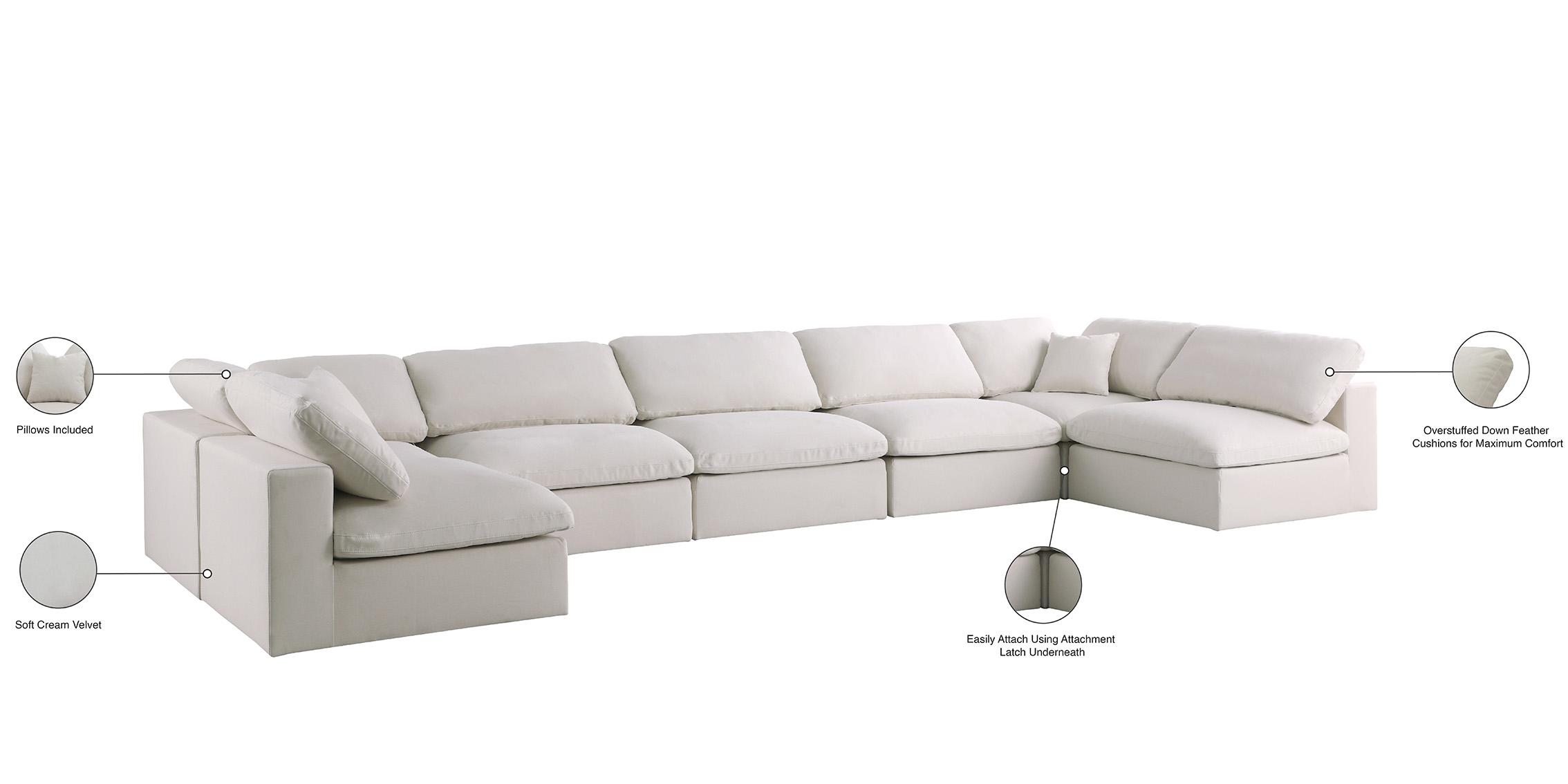 

        
Meridian Furniture 602Cream-Sec7B Modular Sectional Sofa Cream Fabric 094308257839
