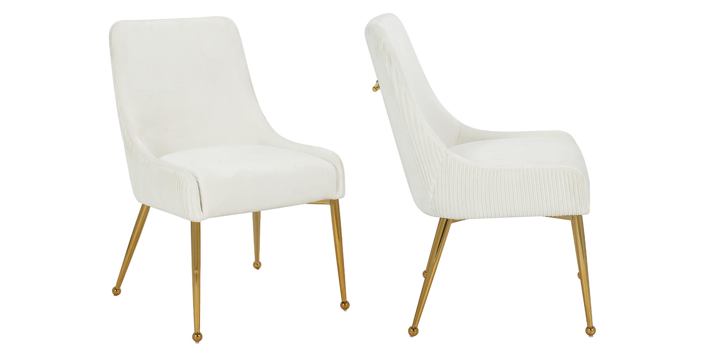 

        
Meridian Furniture ACE 855Cream Dining Chair Set Cream/Gold Velvet 094308253428
