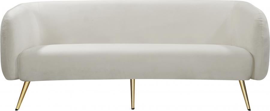

    
Meridian Furniture Harlow Sofa Loveseat and Chair Set Chrome/Cream/Gold 685Cream-Set-3
