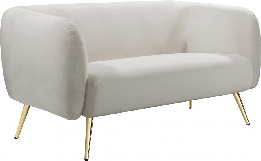 

    
685Cream-Set-3 Meridian Furniture Sofa Loveseat and Chair Set
