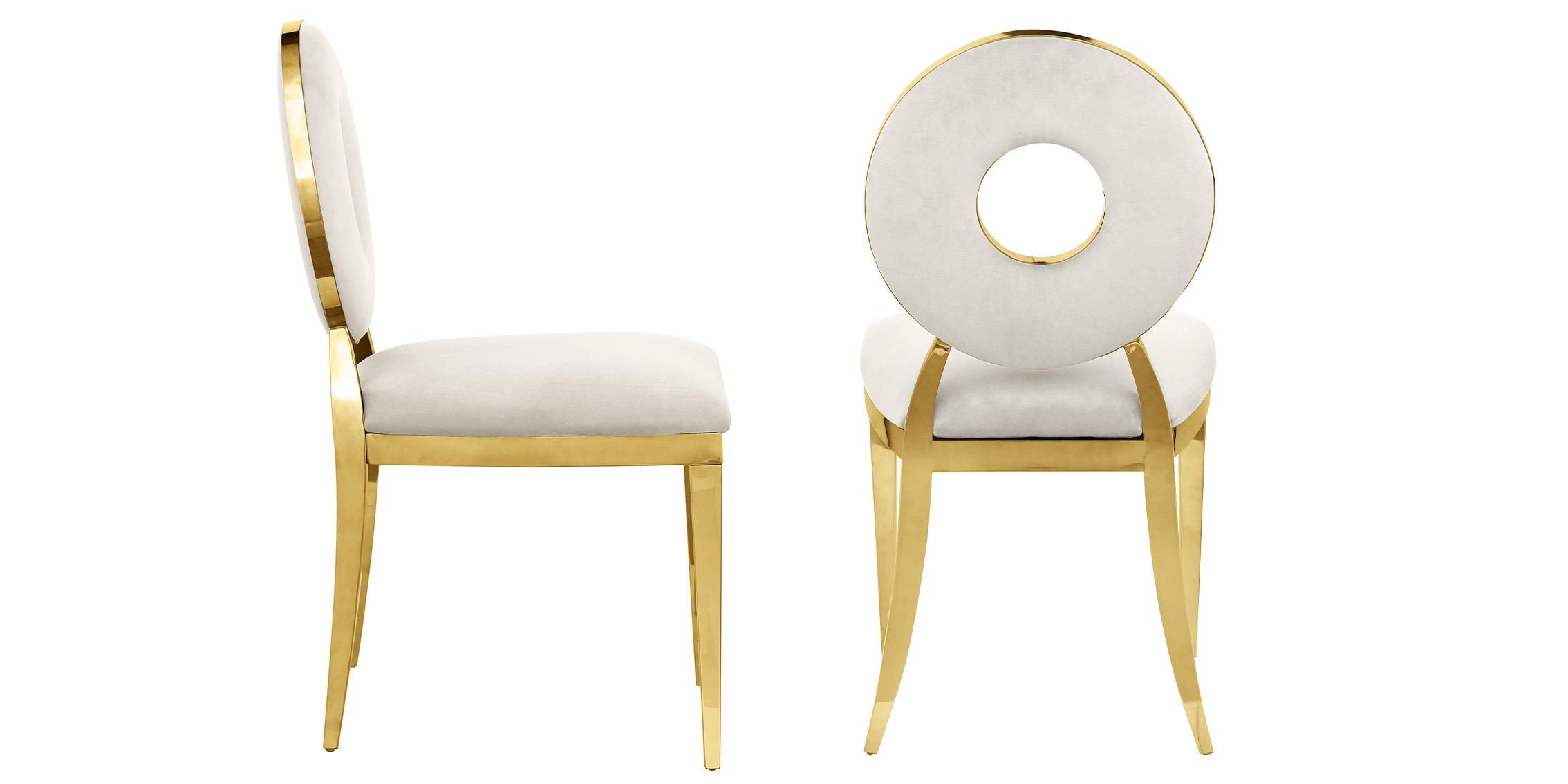 

    
Meridian Furniture CAROUSEL 858Cream-C Dining Chair Set Cream/Gold 858Cream-C
