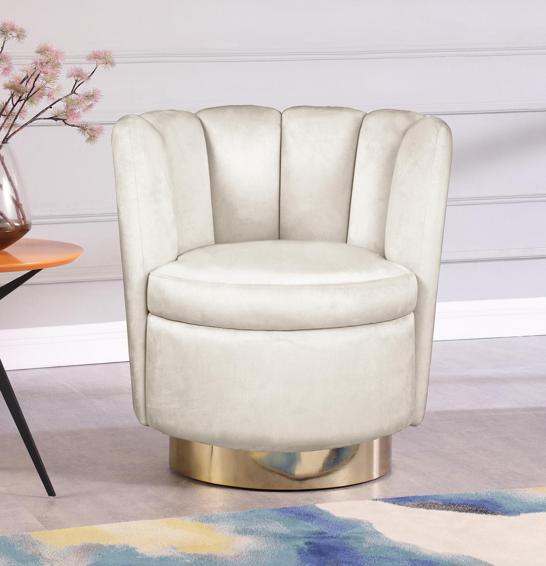 

    
Meridian Furniture LILY 578Cream Arm Chair Cream/Gold 578Cream
