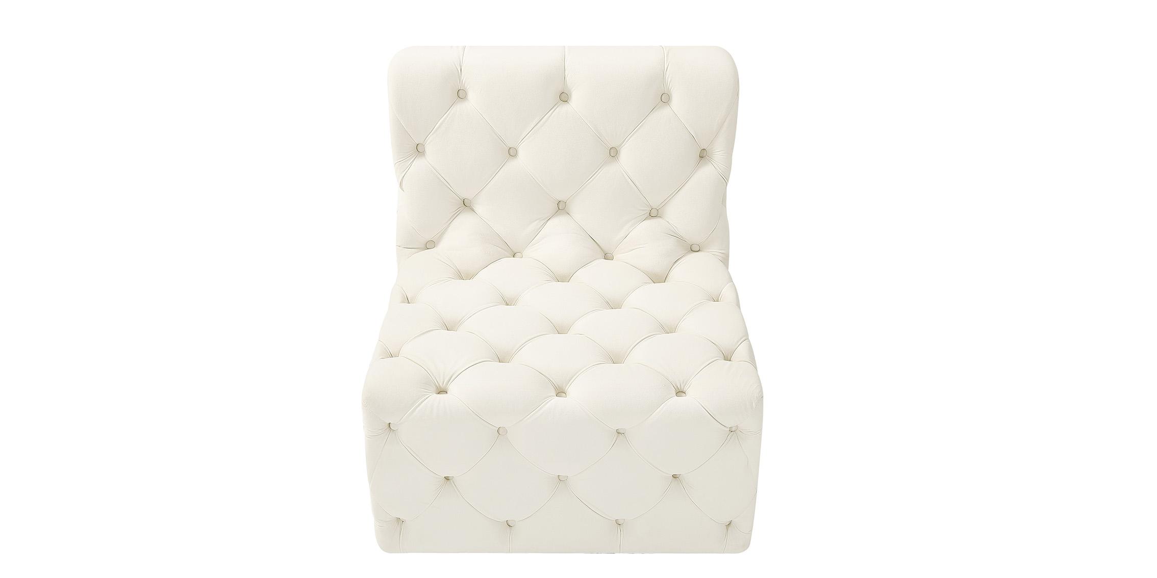 

        
Meridian Furniture TUFT 680Cream-Armless Modular Armless Chair Cream Velvet 94308265889
