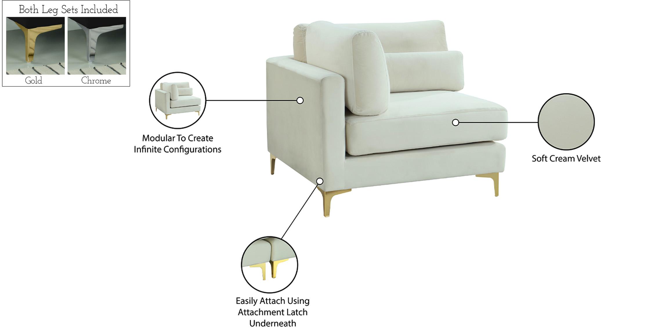 

    
605Cream-Corner Meridian Furniture Corner chair
