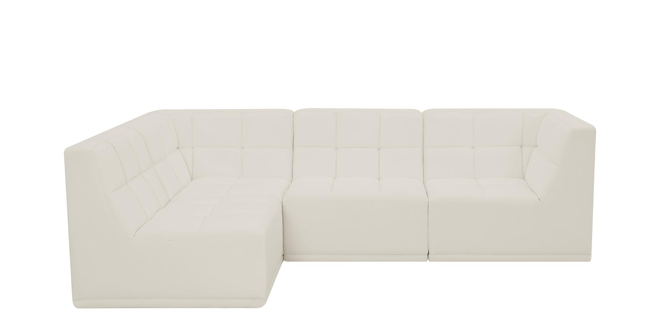 

    
650Cream-Sec4A Meridian Furniture Modular Sectional
