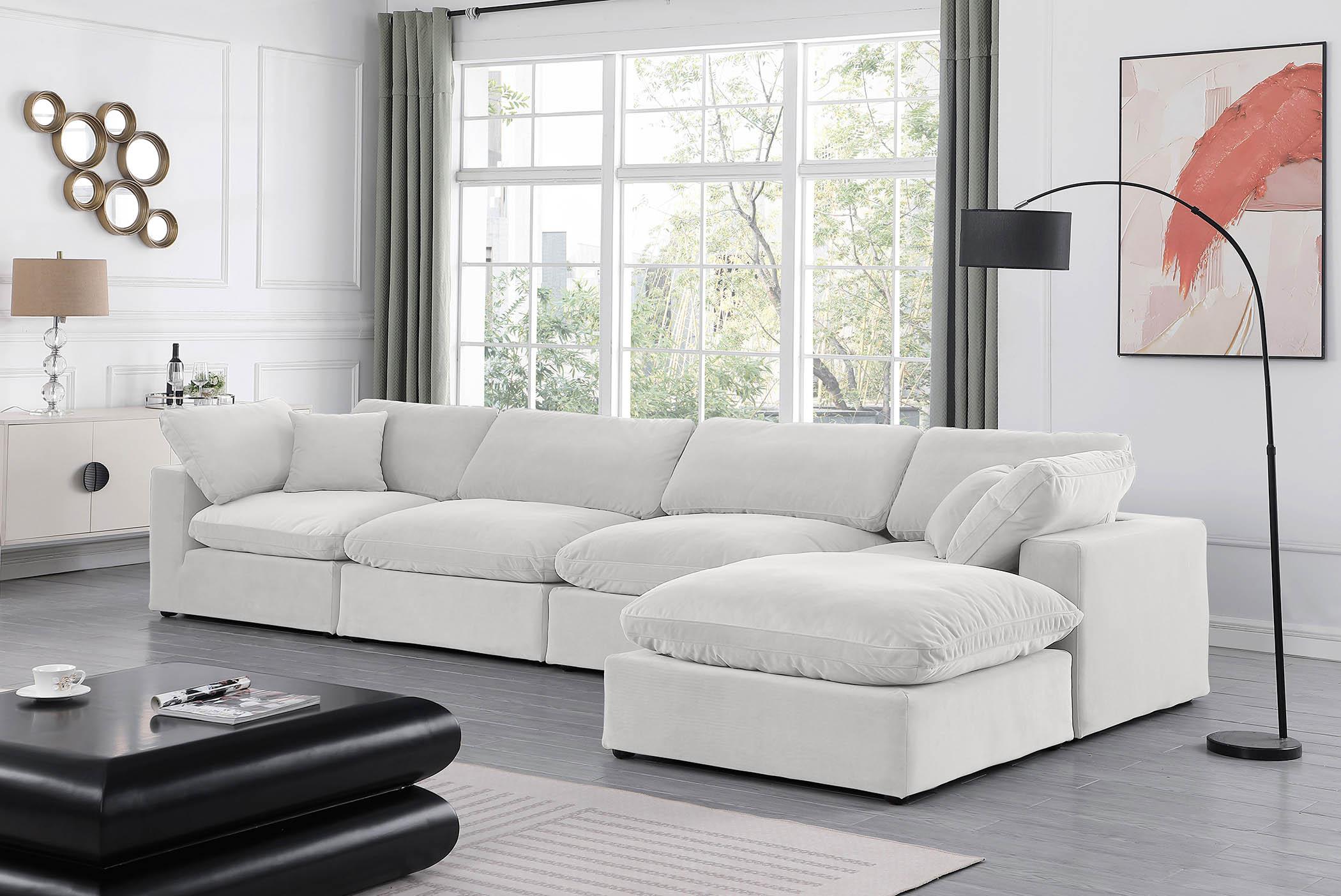 

        
Meridian Furniture 189Cream-Sec5A Modular Sectional Cream Velvet 094308289243

