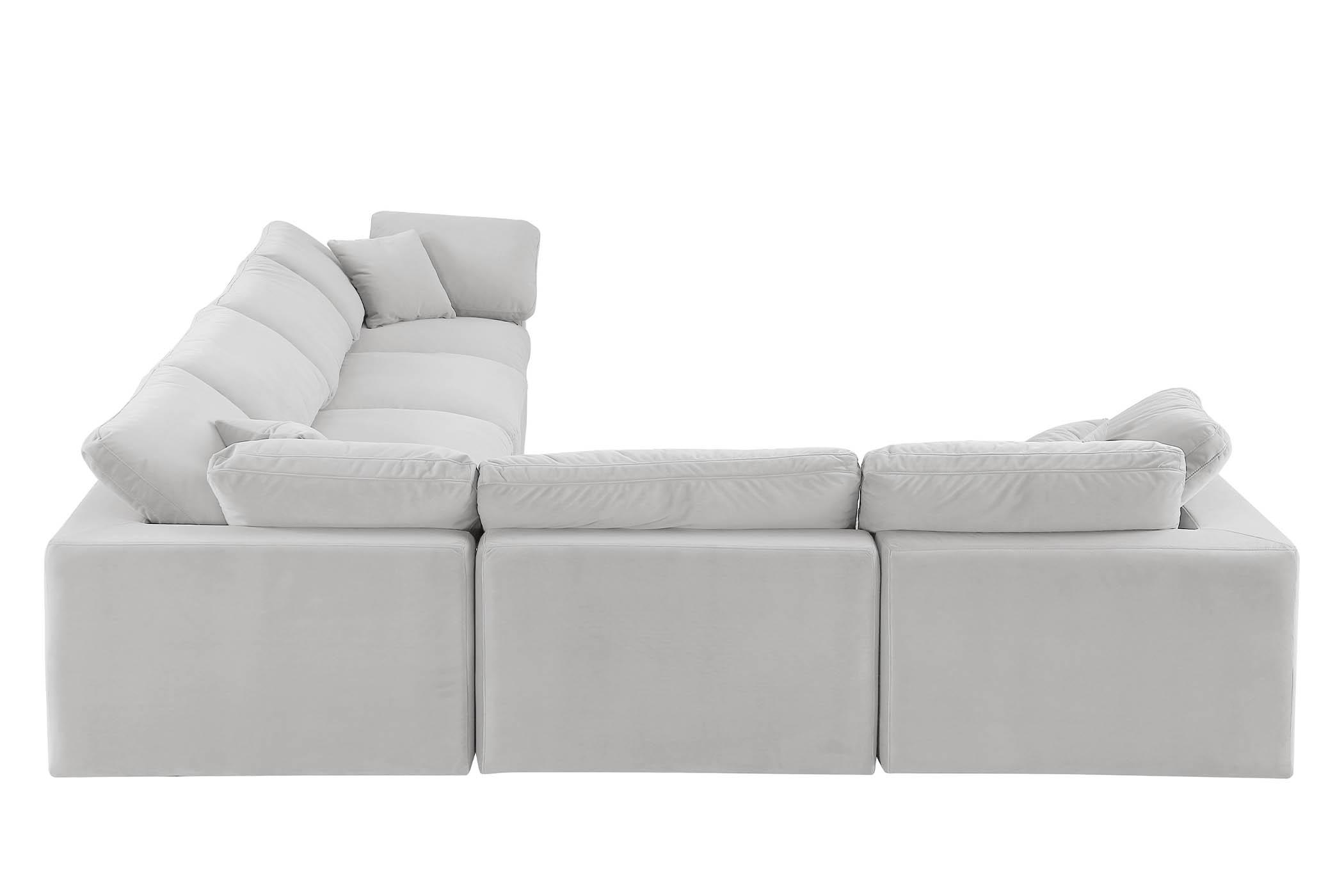 

        
Meridian Furniture 189Cream-Sec6A Modular Sectional Cream Velvet 094308289281
