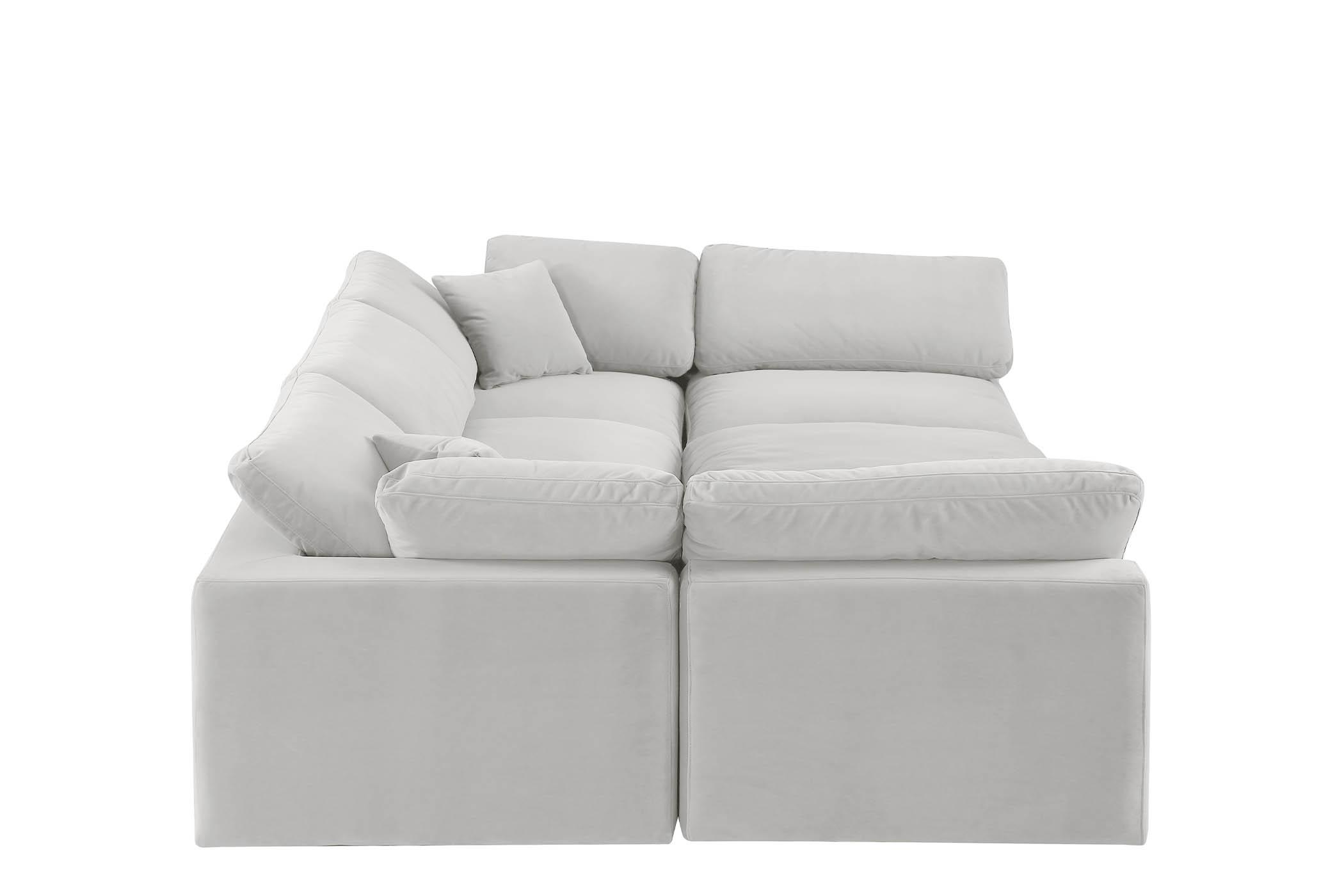 

        
Meridian Furniture 189Cream-Sec6C Modular Sectional Cream Velvet 094308289304
