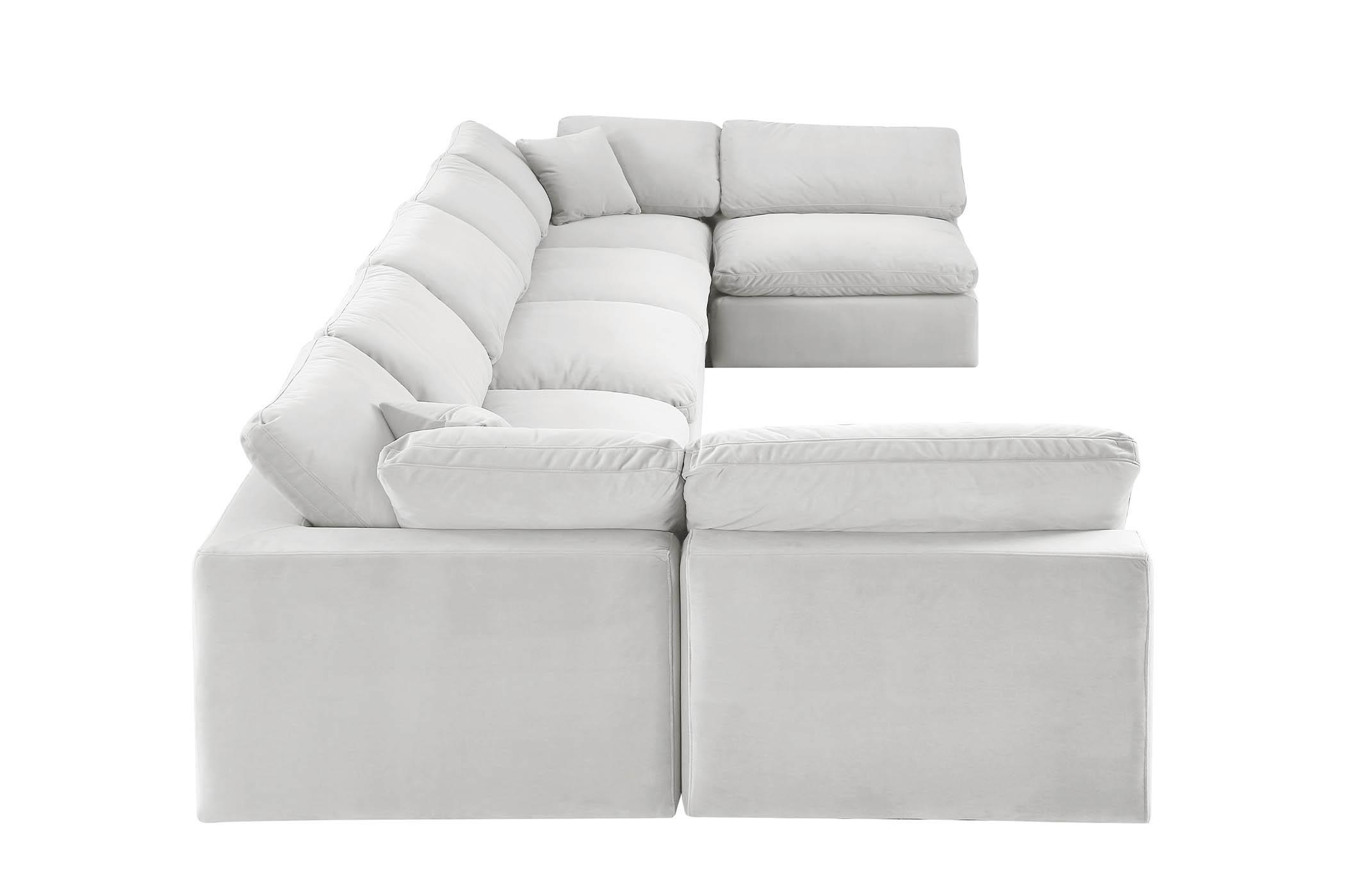 

        
Meridian Furniture 189Cream-Sec7B Modular Sectional Cream Velvet 094308289335
