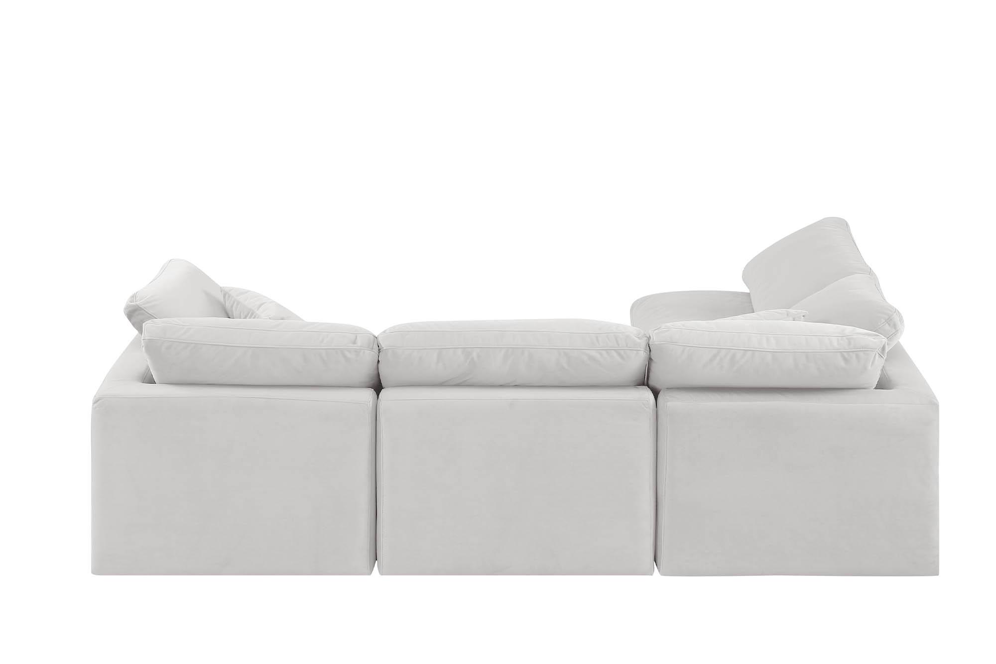 

    
147Cream-Sec4B Meridian Furniture Modular Sectional Sofa

