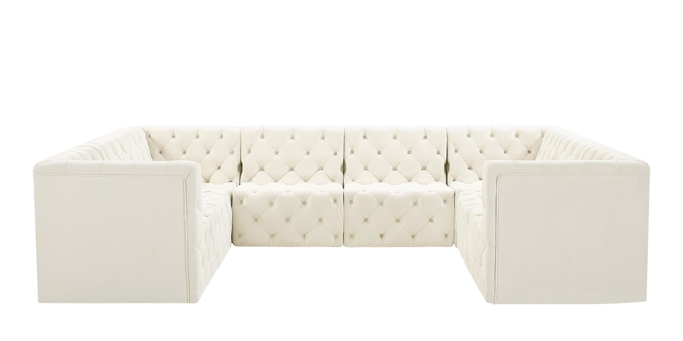 

        
Meridian Furniture TUFT 680Cream-Sec8A Modular Sectional Cream Velvet 94308273181
