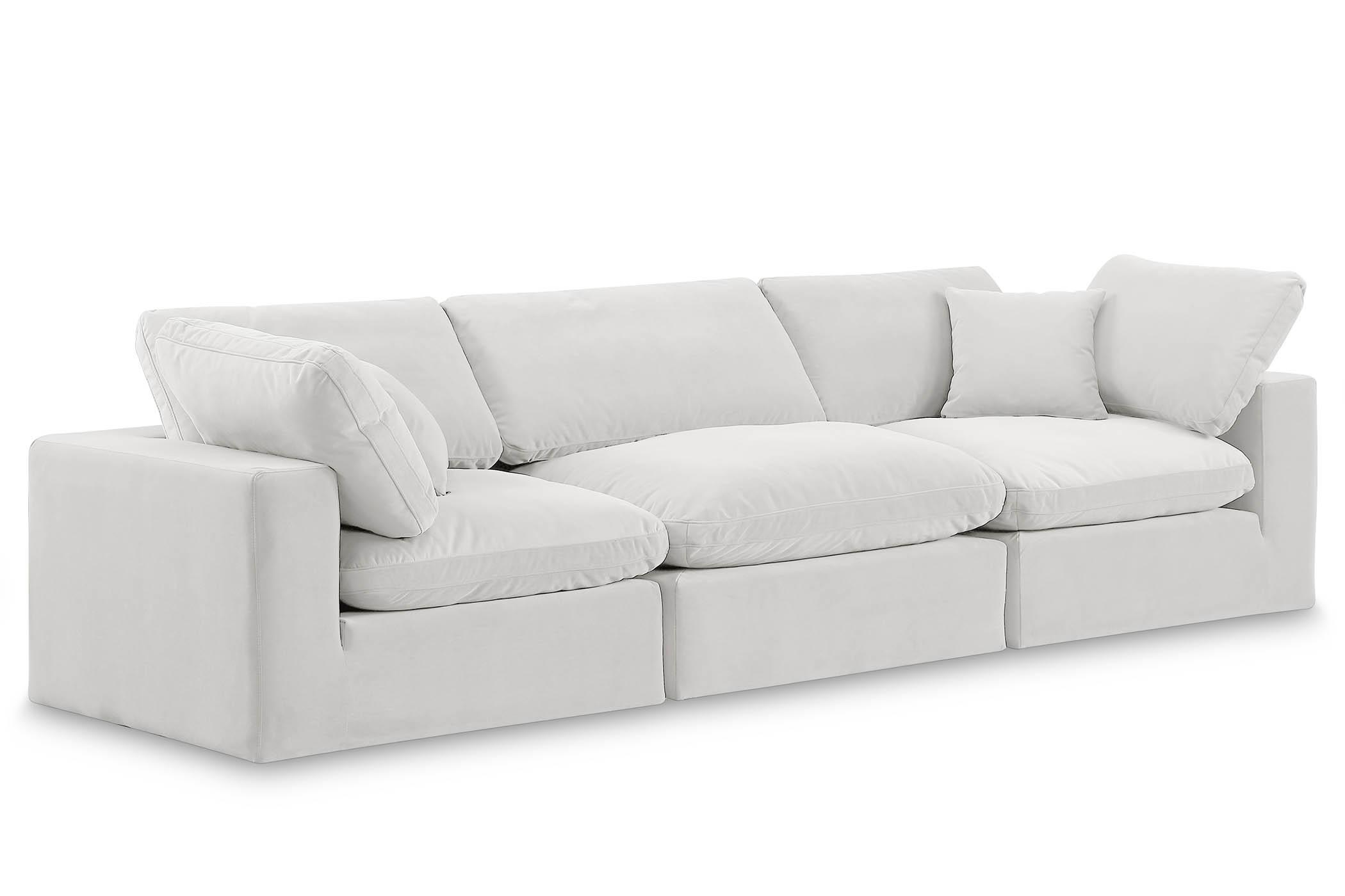 

    
Cream Velvet Modular Sofa COMFY 189Cream-S119 Meridian Contemporary Modern
