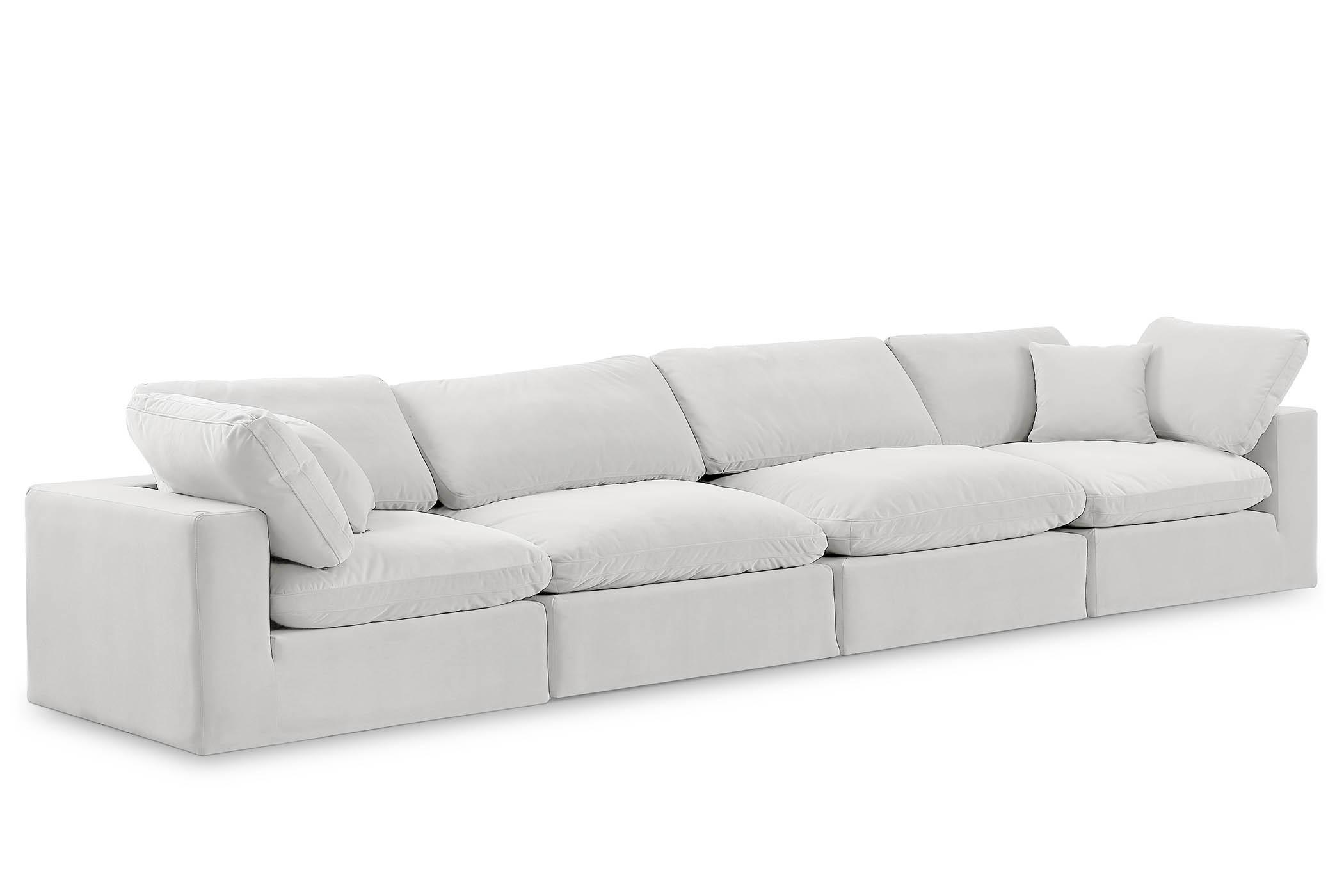 

    
Cream Velvet Modular Sofa COMFY 189Cream-S158 Meridian Contemporary Modern
