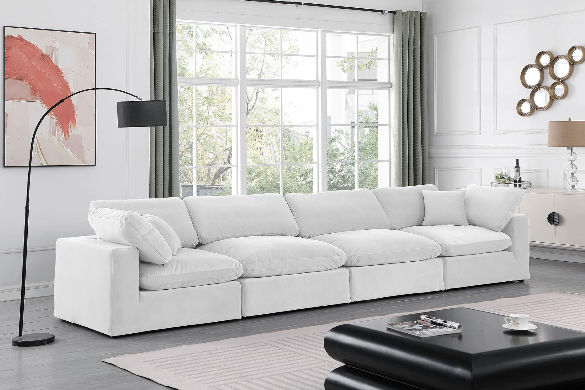

    
Cream Velvet Modular Sofa COMFY 189Cream-S158 Meridian Contemporary Modern
