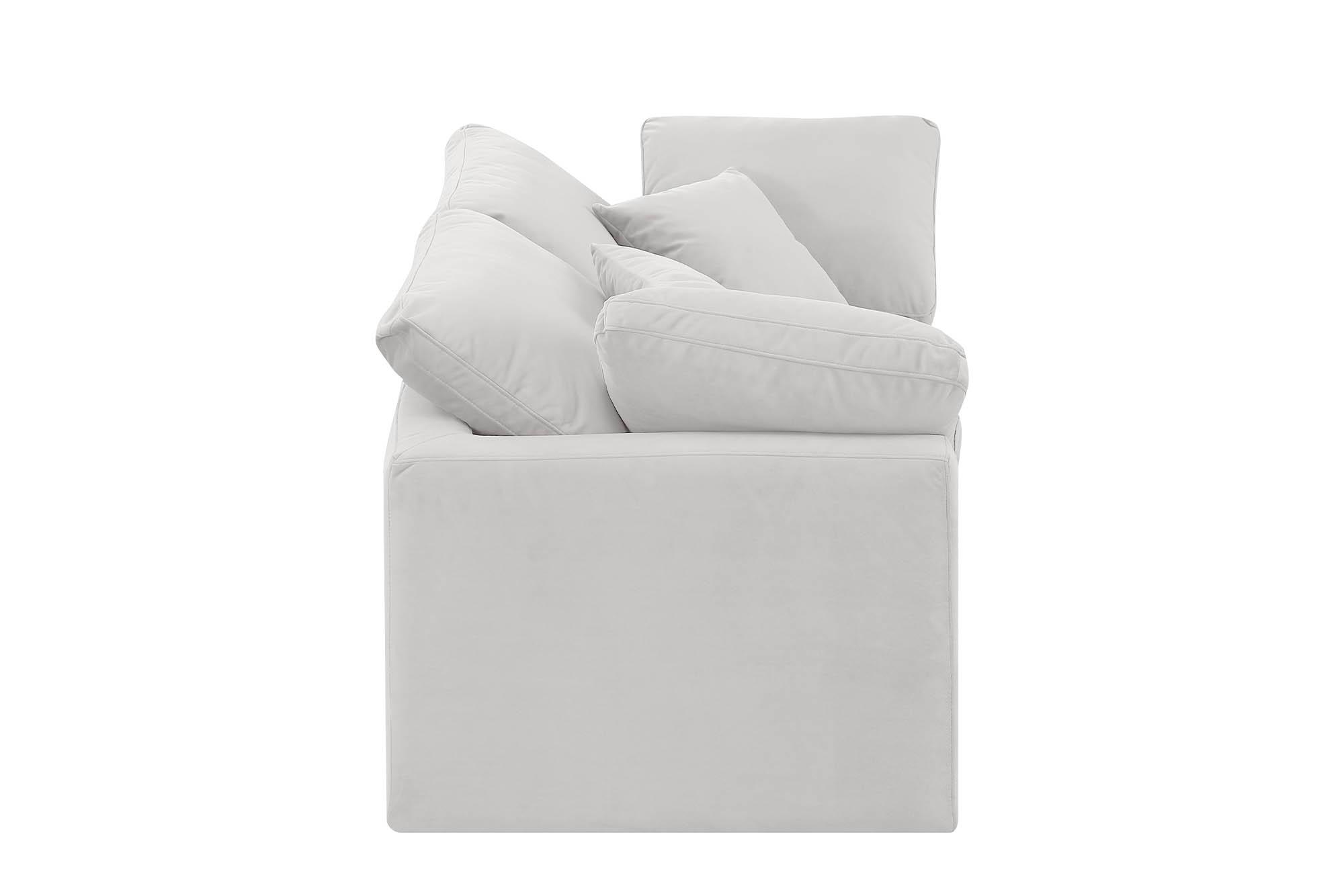 

        
Meridian Furniture INDULGE 147Cream-S70 Modular Sofa Cream Velvet 094308315850
