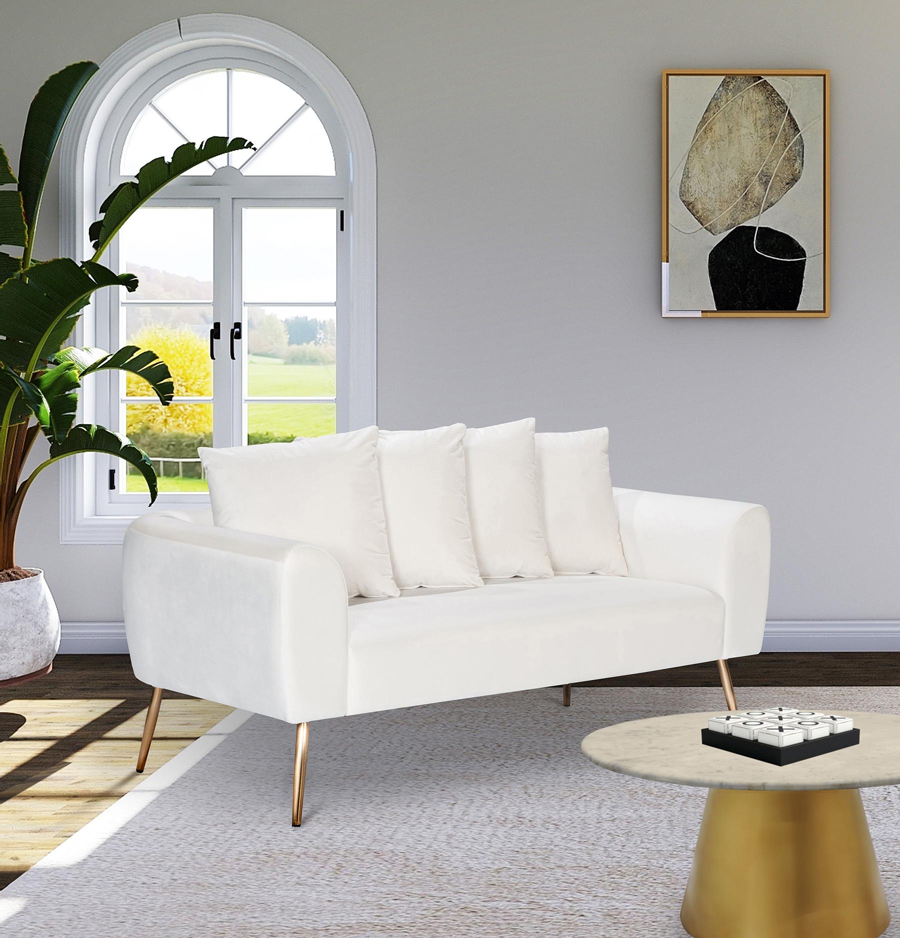 

    
Meridian Furniture Quinn Sofa Set Cream 639Cream-SLC
