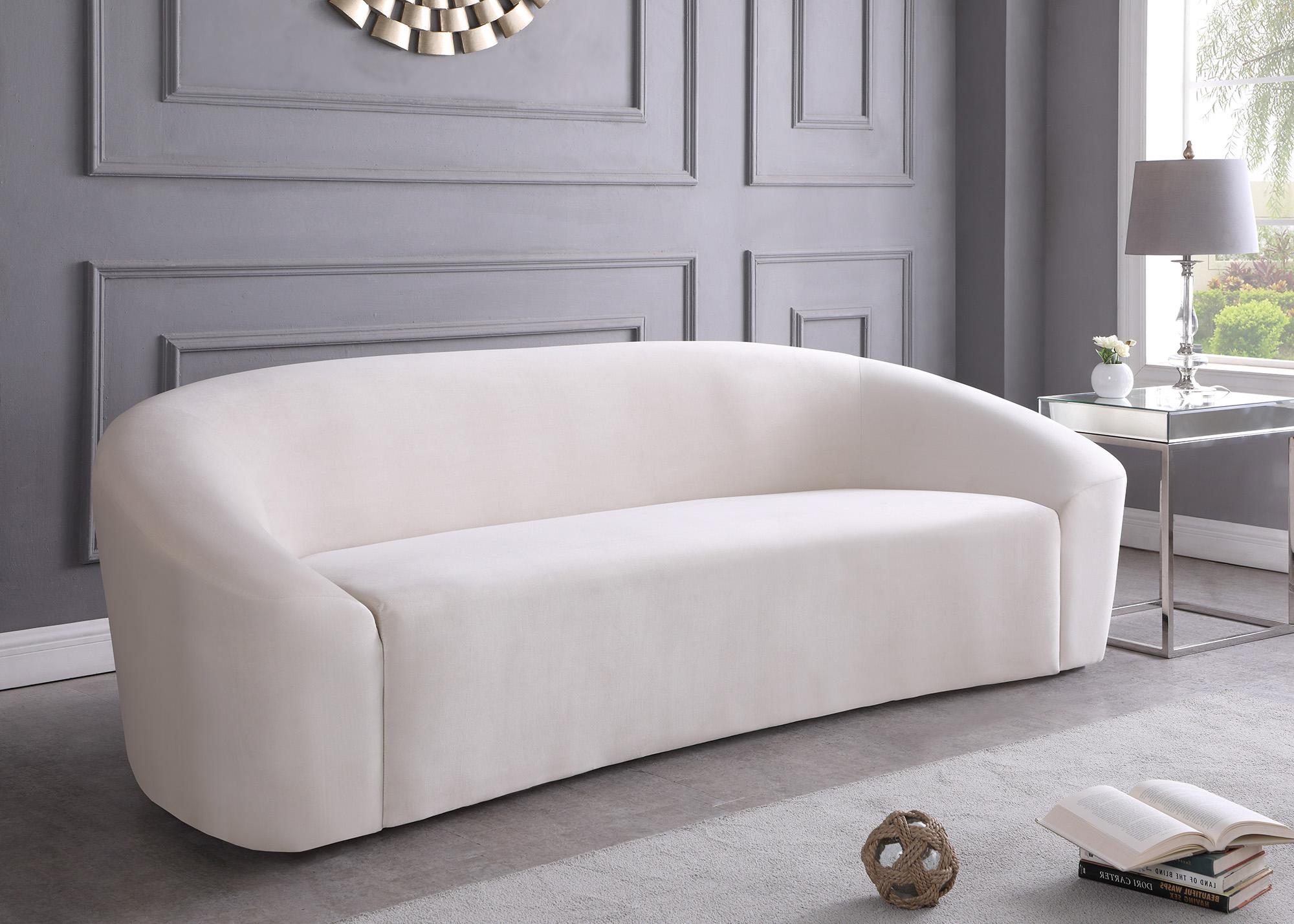

        
Meridian Furniture RILEY 610Cream-S-Set-2 Sofa Set Cream Velvet 704831408874
