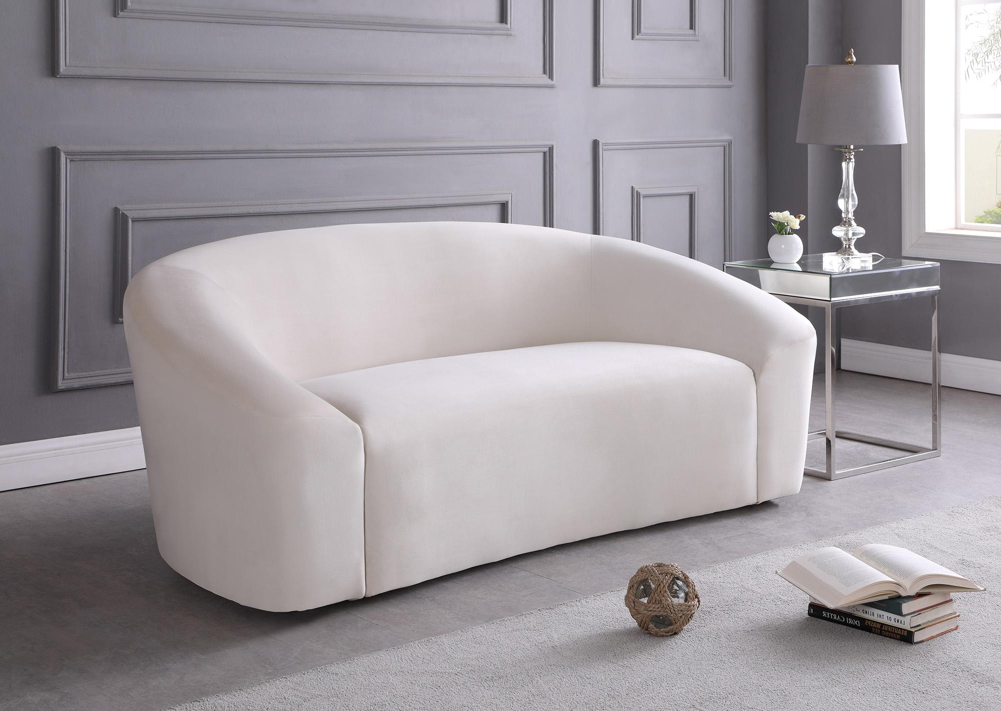 

    
610Cream-S-Set-3 Cream Velvet Sofa Set 3Pcs RILEY 610Cream-S Meridian Modern Contemporary
