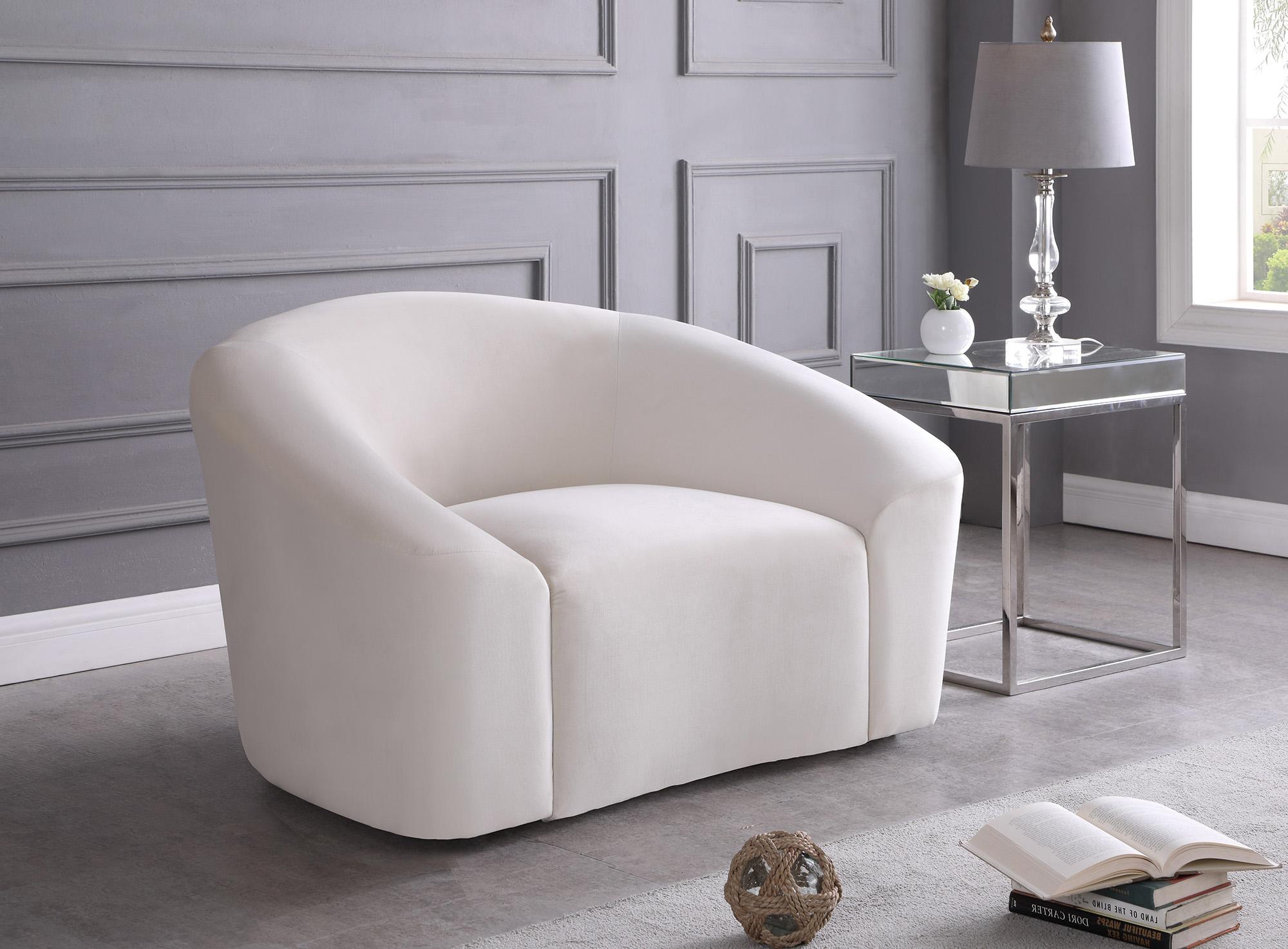 

        
704831408874Cream Velvet Sofa Set 3Pcs RILEY 610Cream-S Meridian Modern Contemporary
