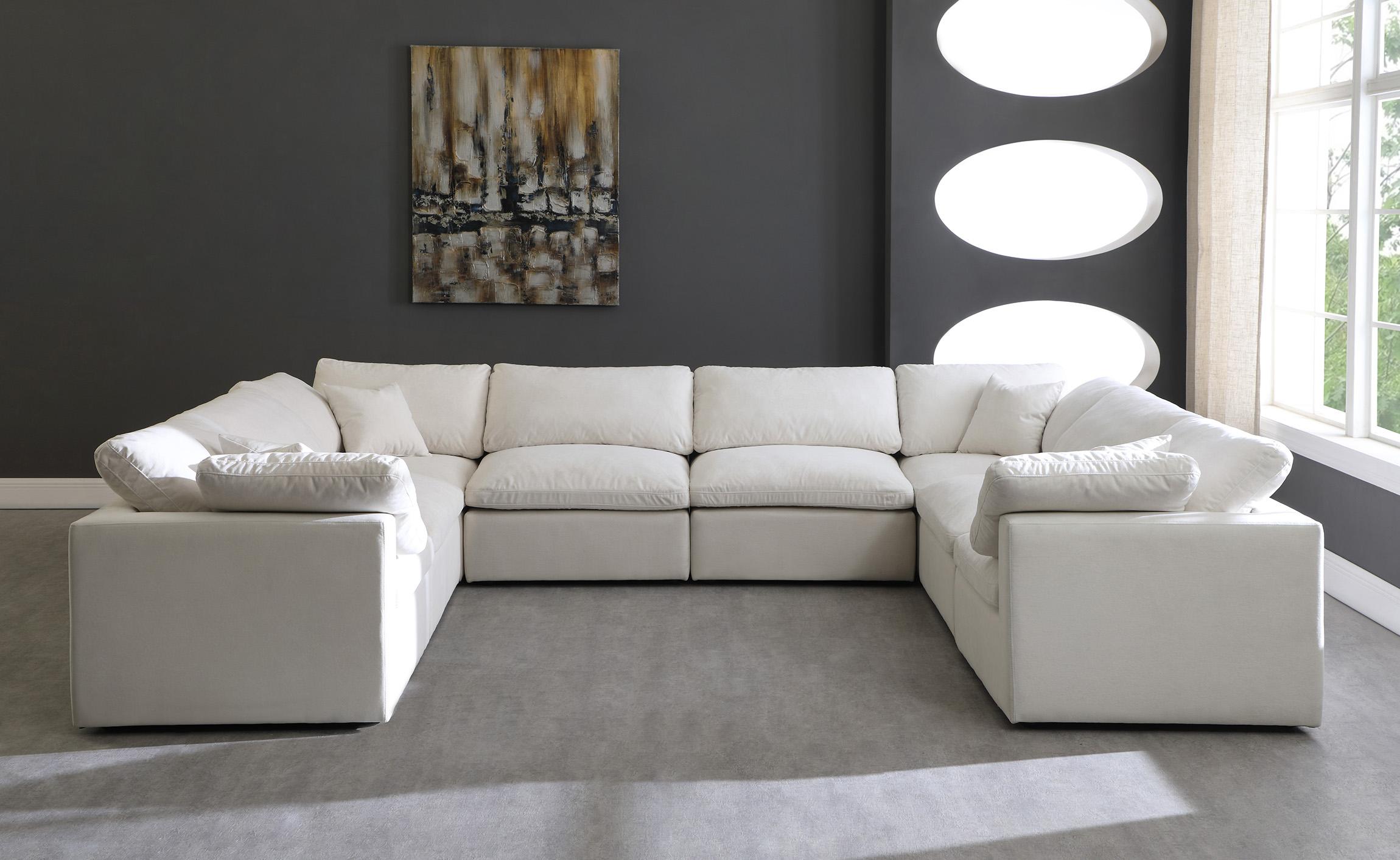 

        
Meridian Furniture 602Cream-Sec8A Modular Sectional Sofa Cream Fabric 753359805801
