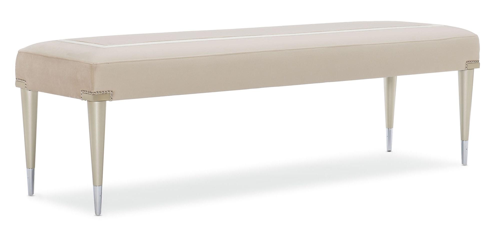 Contemporary Benches BOARDING ON BEAUTIFUL CLA-420-082 in Cream 