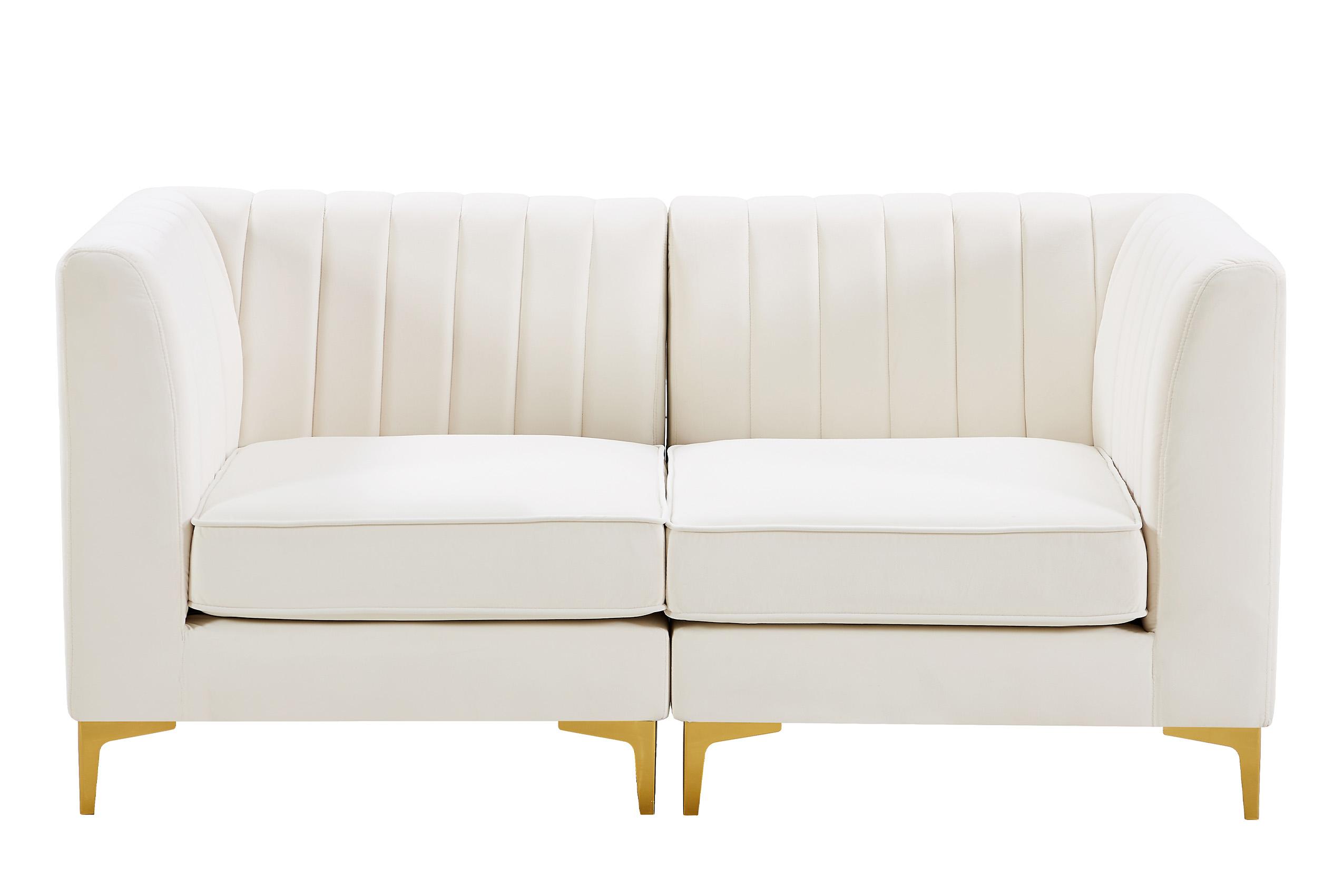 

    
Meridian Furniture ALINA 604Cream-S67 Modular Sectional Sofa Cream 604Cream-S67
