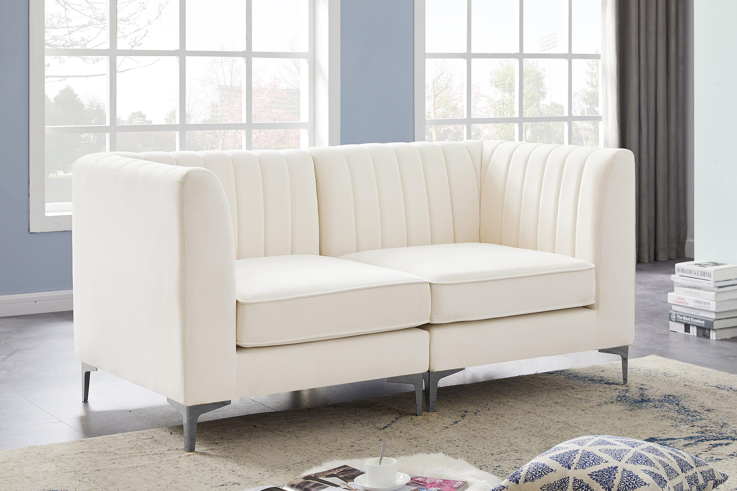

    
604Cream-S67 Meridian Furniture Modular Sectional Sofa
