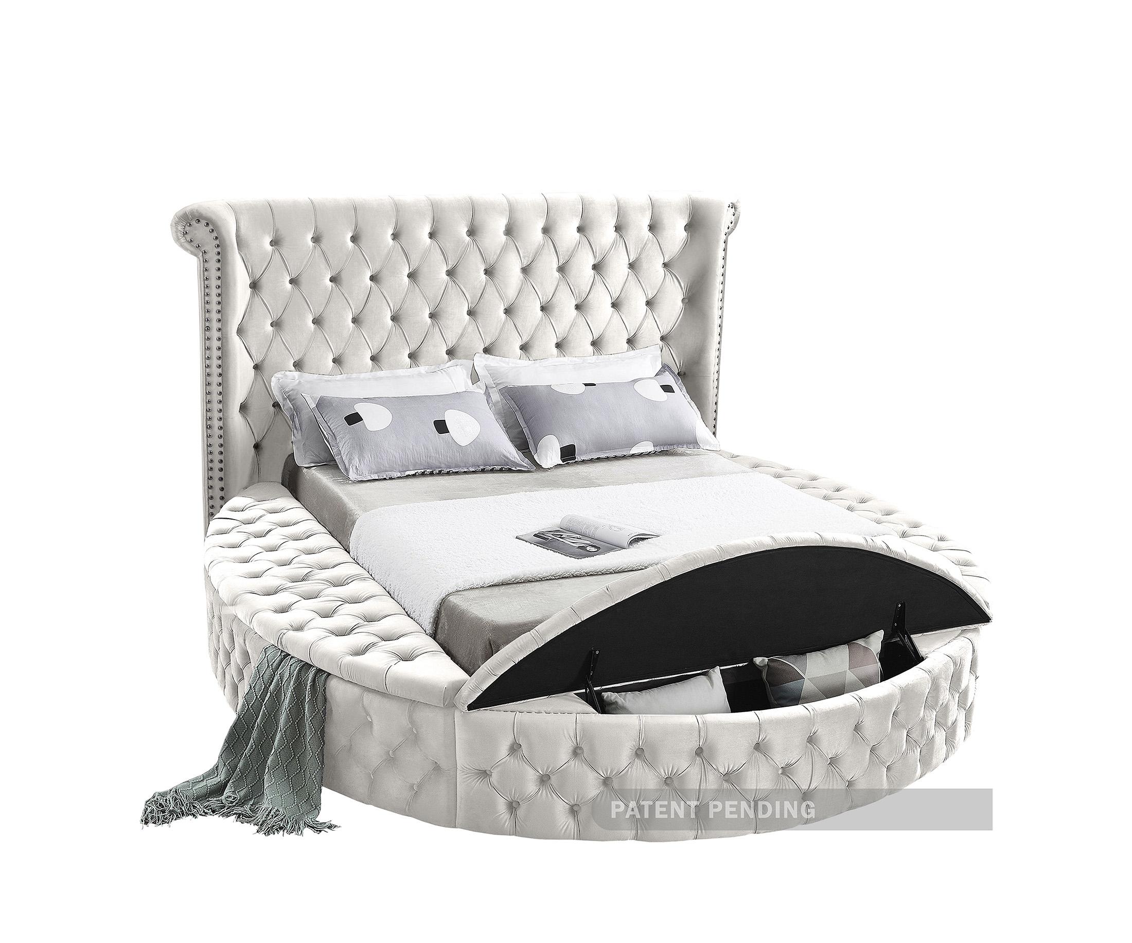 

    
Meridian Furniture LuxusCream-Q Storage Bed Cream LuxusCream-Q
