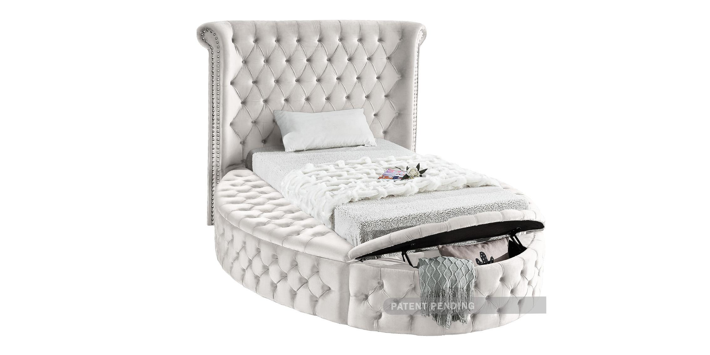 

    
Meridian Furniture LuxusCream-T Storage Bed Cream LuxusCream-T

