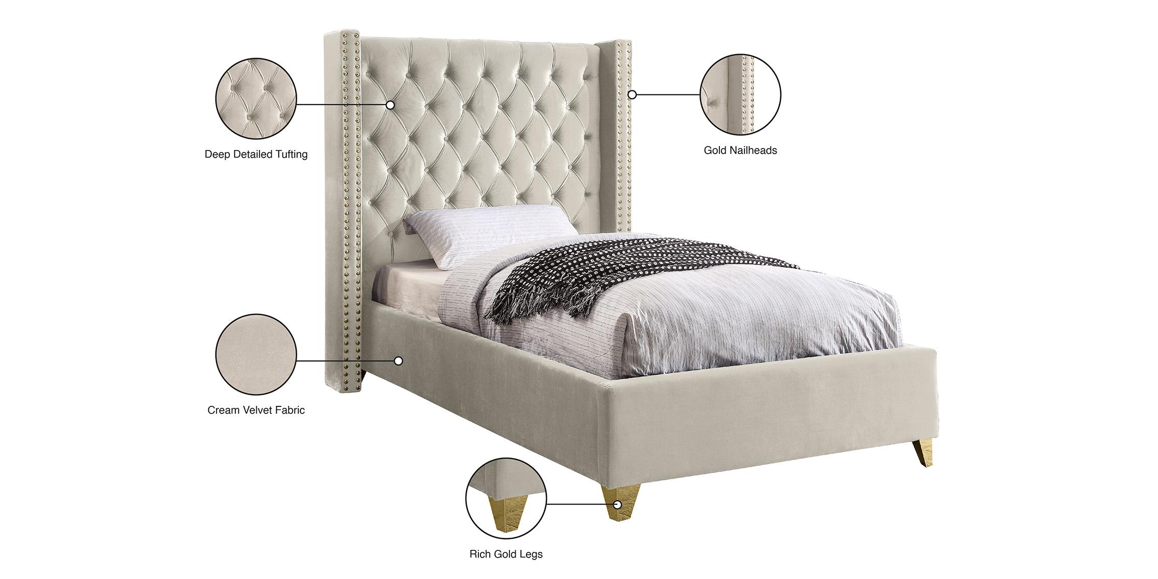 

    
Meridian Furniture BAROLO Cream-T Platform Bed Cream BaroloCream-T
