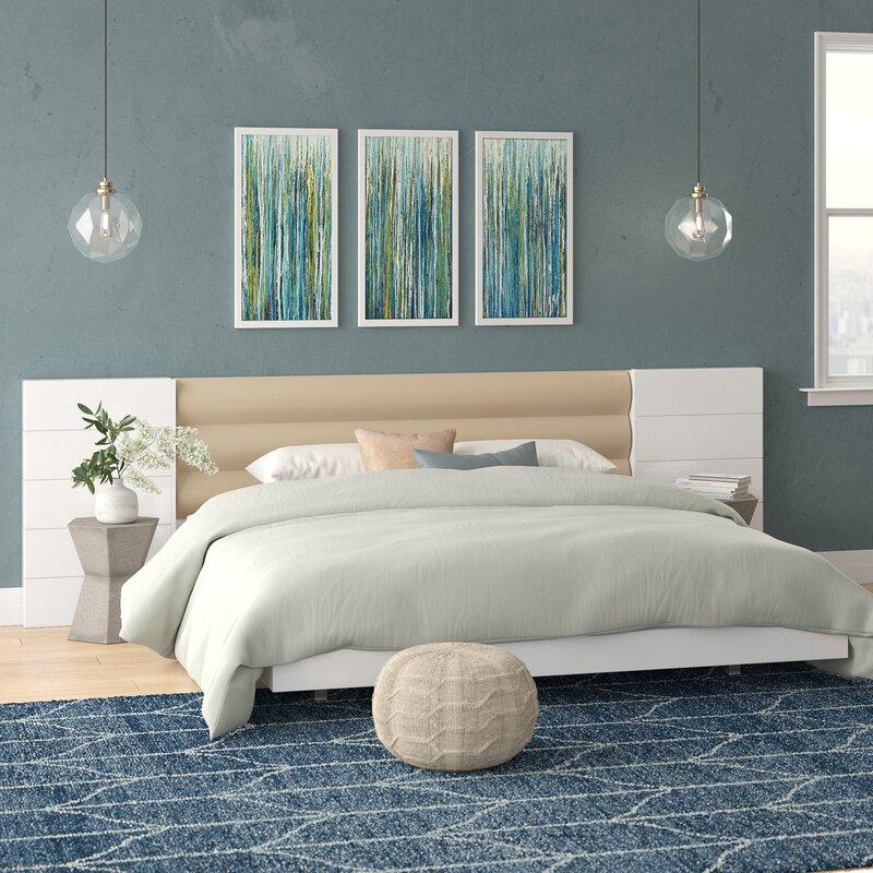 

    
Cretys EK Bed-Set-3 Glossy White & Walnut Cretys Tufted KING Bedroom Set 3Pcs Contemporary Modern
