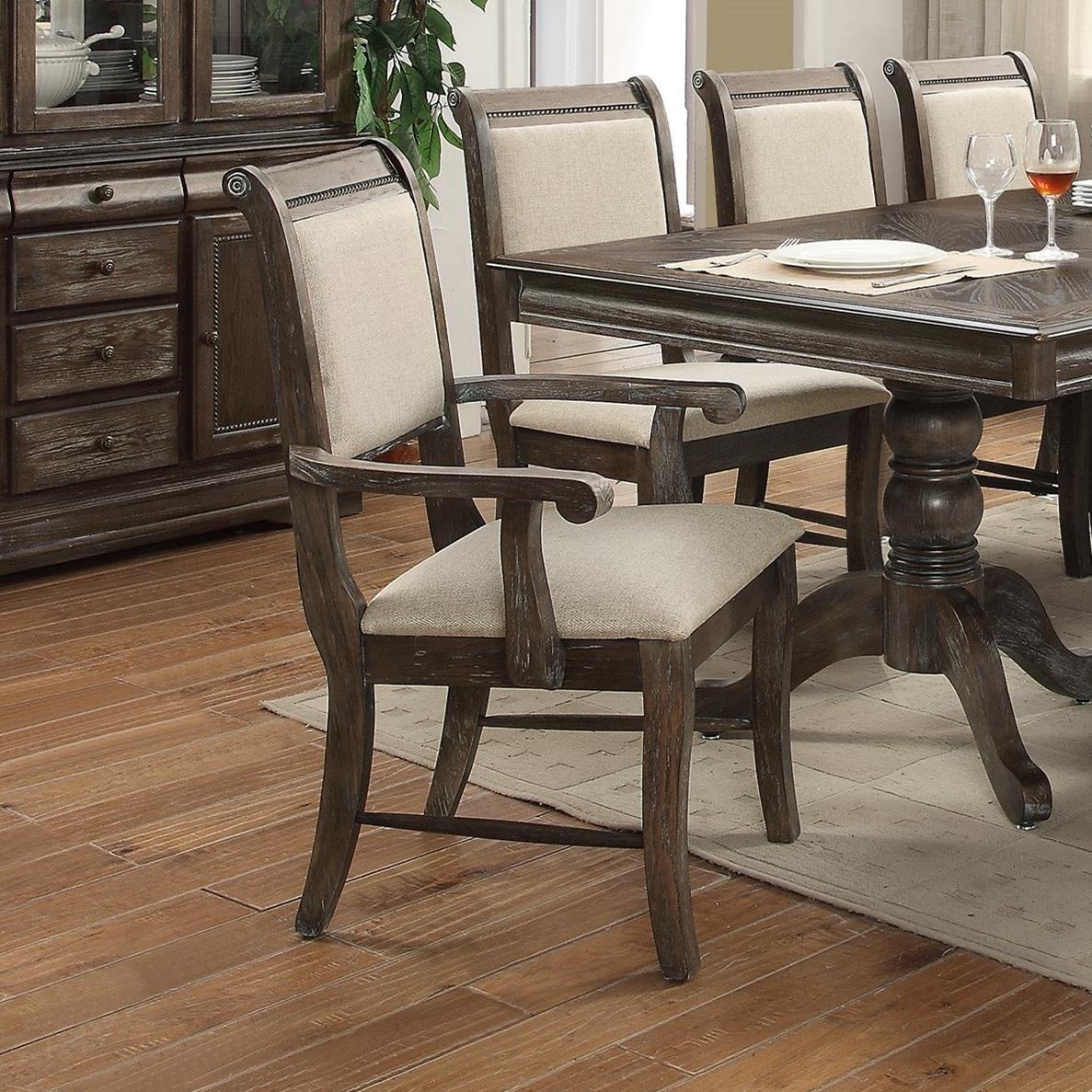 

                    
Crown Mark Merlot 2147 Dining Table Set Gray Fabric Purchase 
