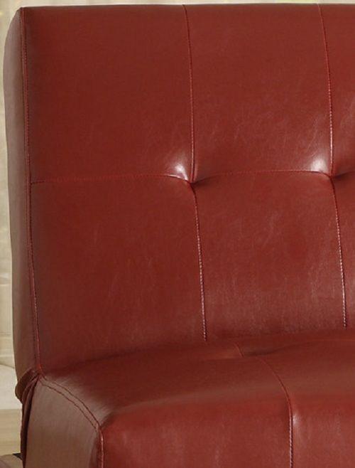 

    
Crown Mark Marco Sofa bed Red 5260-Sofa

