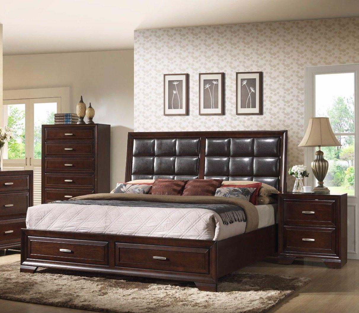 

    
Crown Mark B6515 Jacob Espresso Finish Hardwood Solids King Size Bedroom Set 3Pcs

